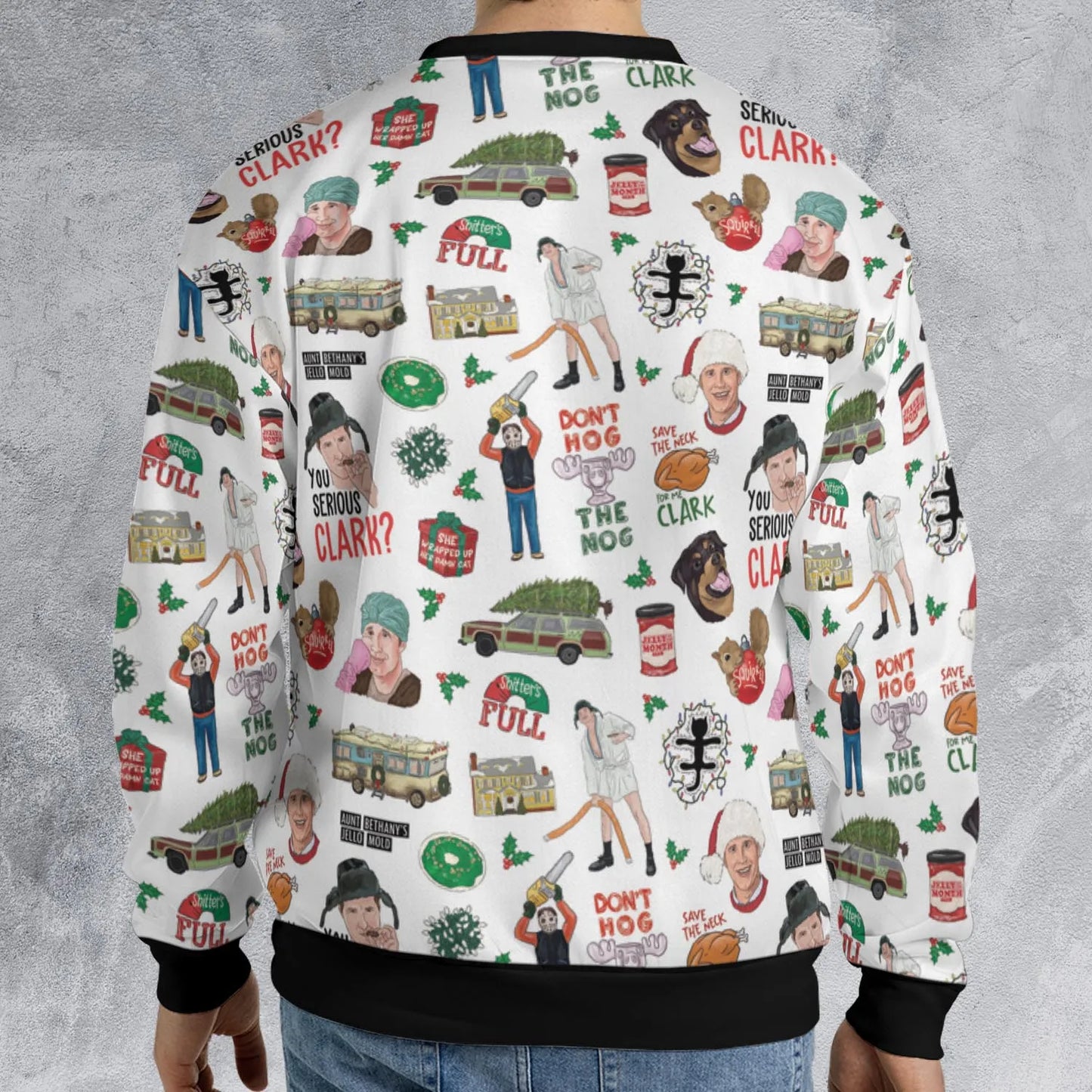 All-over Print Sweatshirt - 216RWSAM