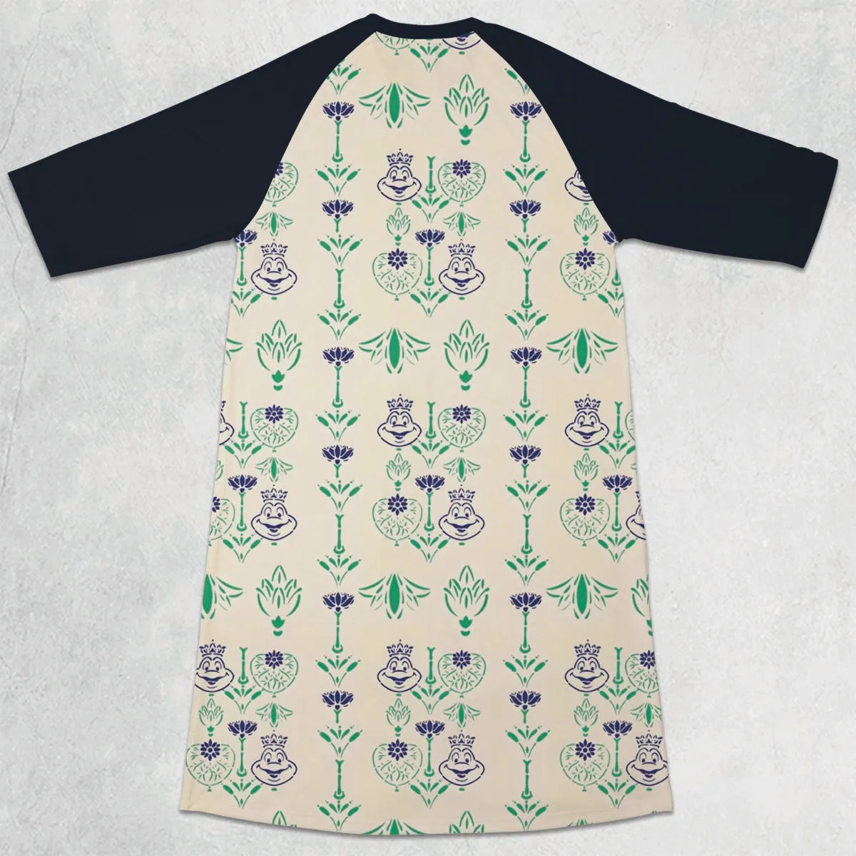 3/4 Sleeve Raglan Dress - 1Y72BVXW