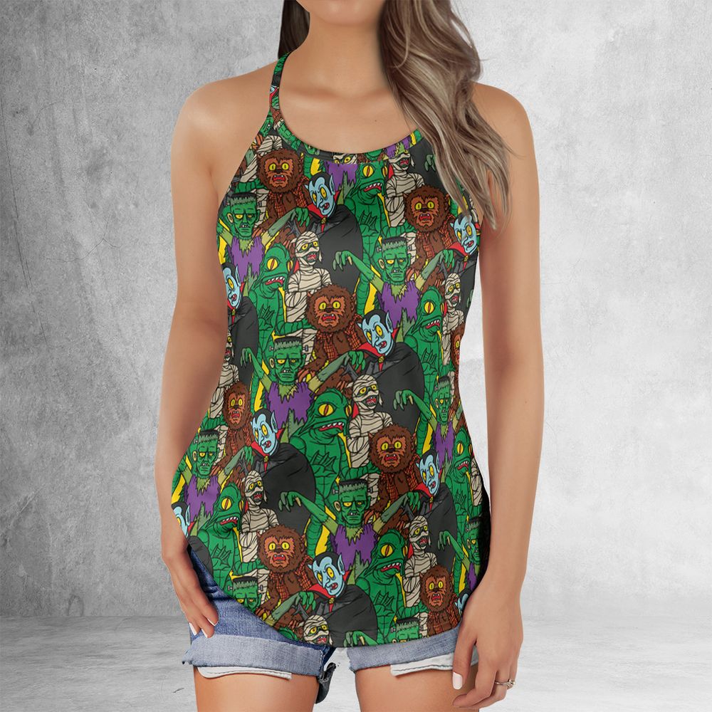 Criss Cross Tank Top - UWB2HHM5 -  - 2