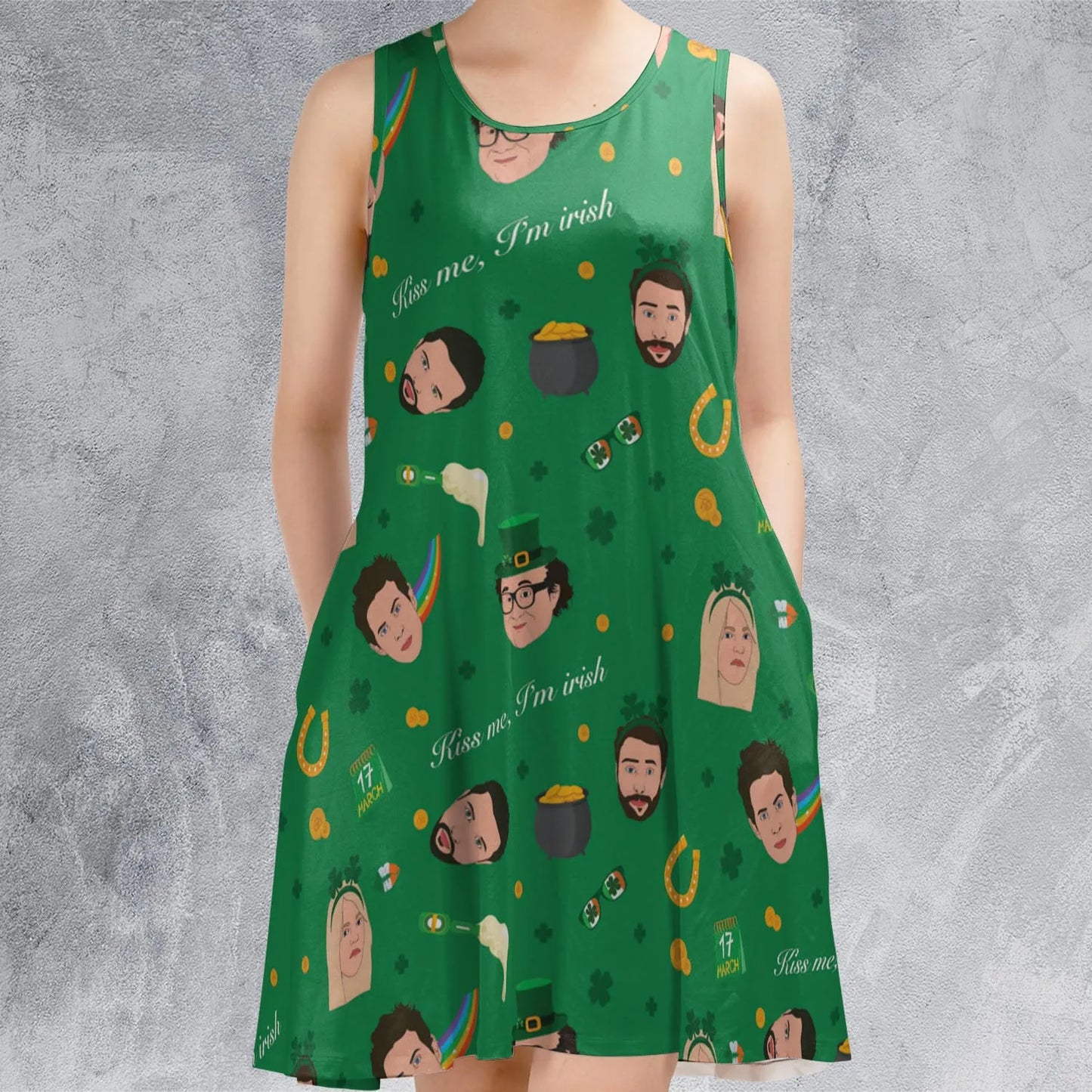 Sleeveless Dress - VFLU1TMH