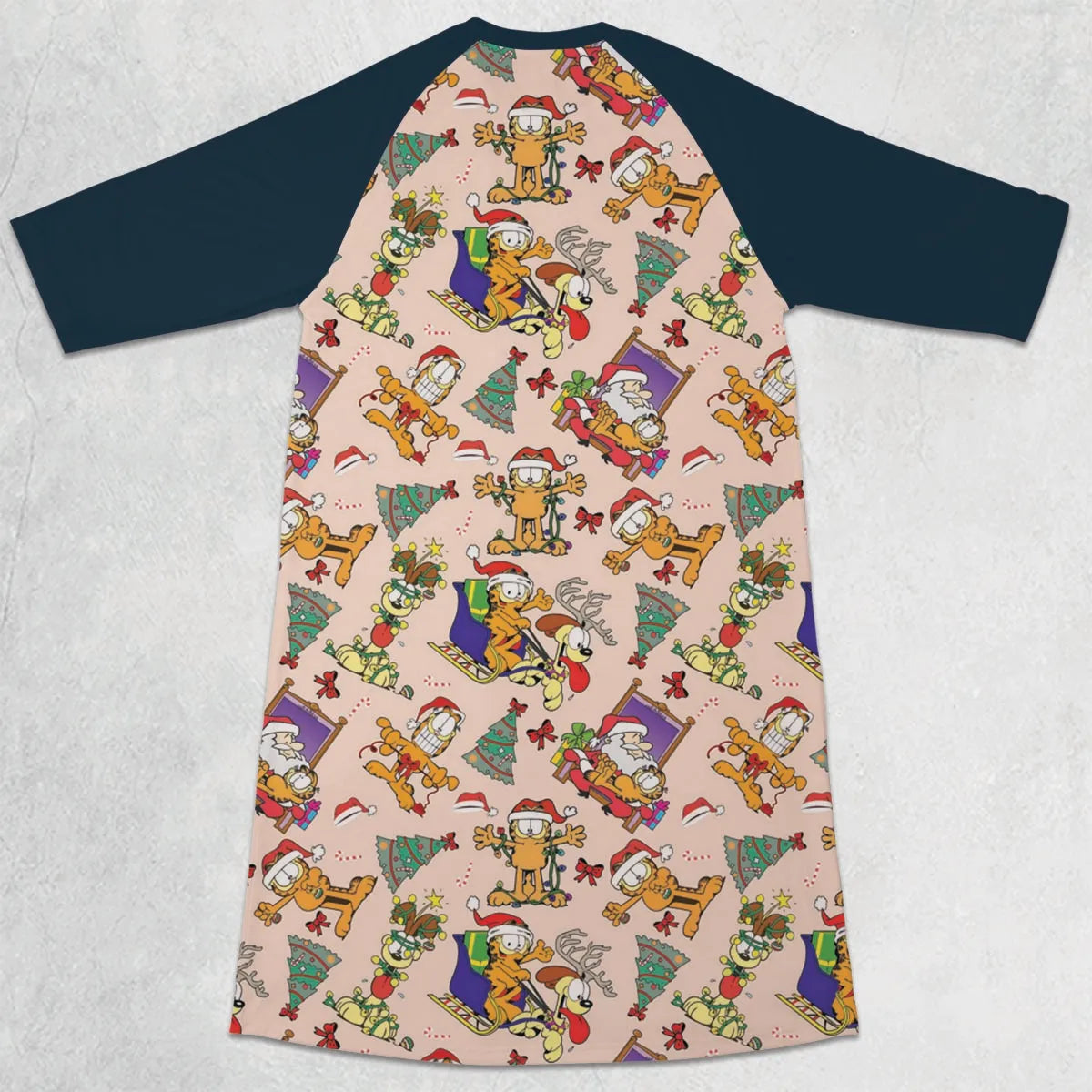 3/4 Sleeve Raglan Dress - 26N2UDP6