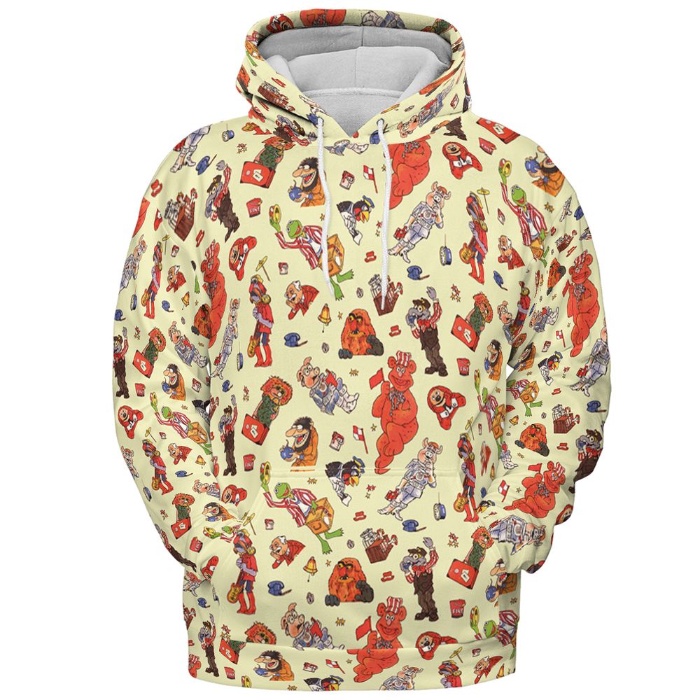 All-over Print Hoodie - NCERUWE8 -  - 2