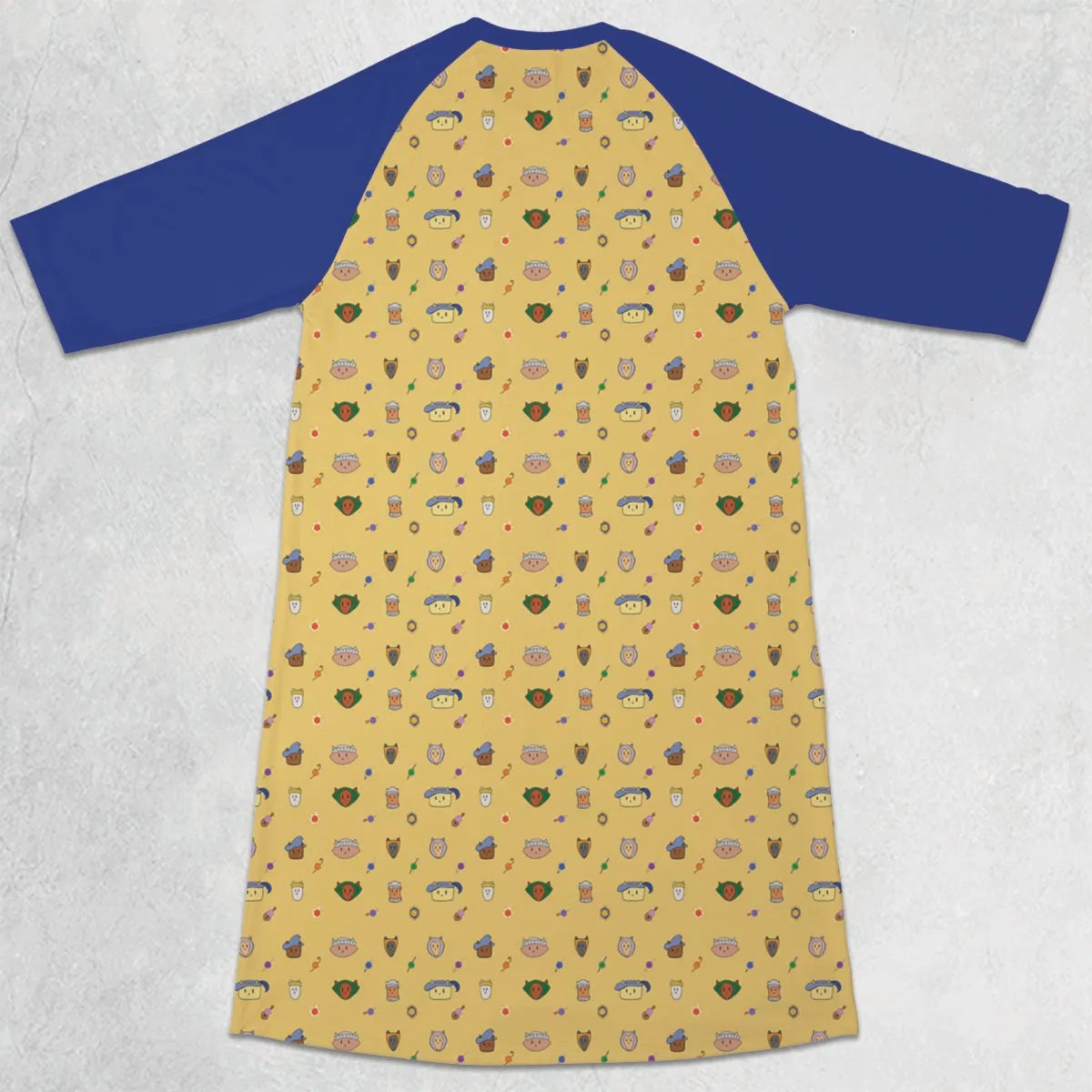 3/4 Sleeve Raglan Dress - 6UNM3AZR