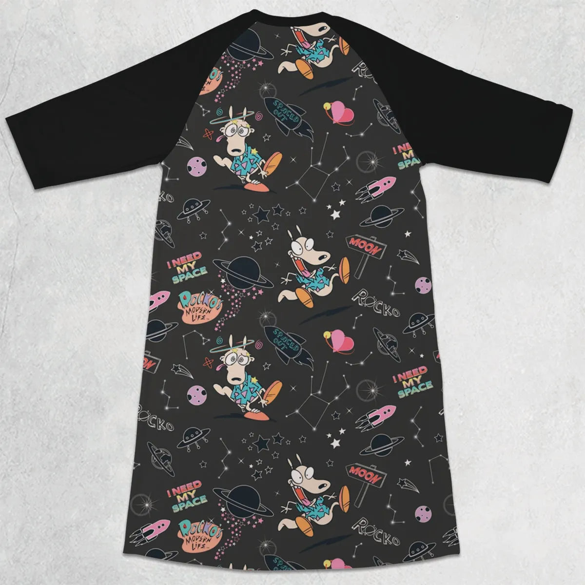3/4 Sleeve Raglan Dress - 8SDXERTJ