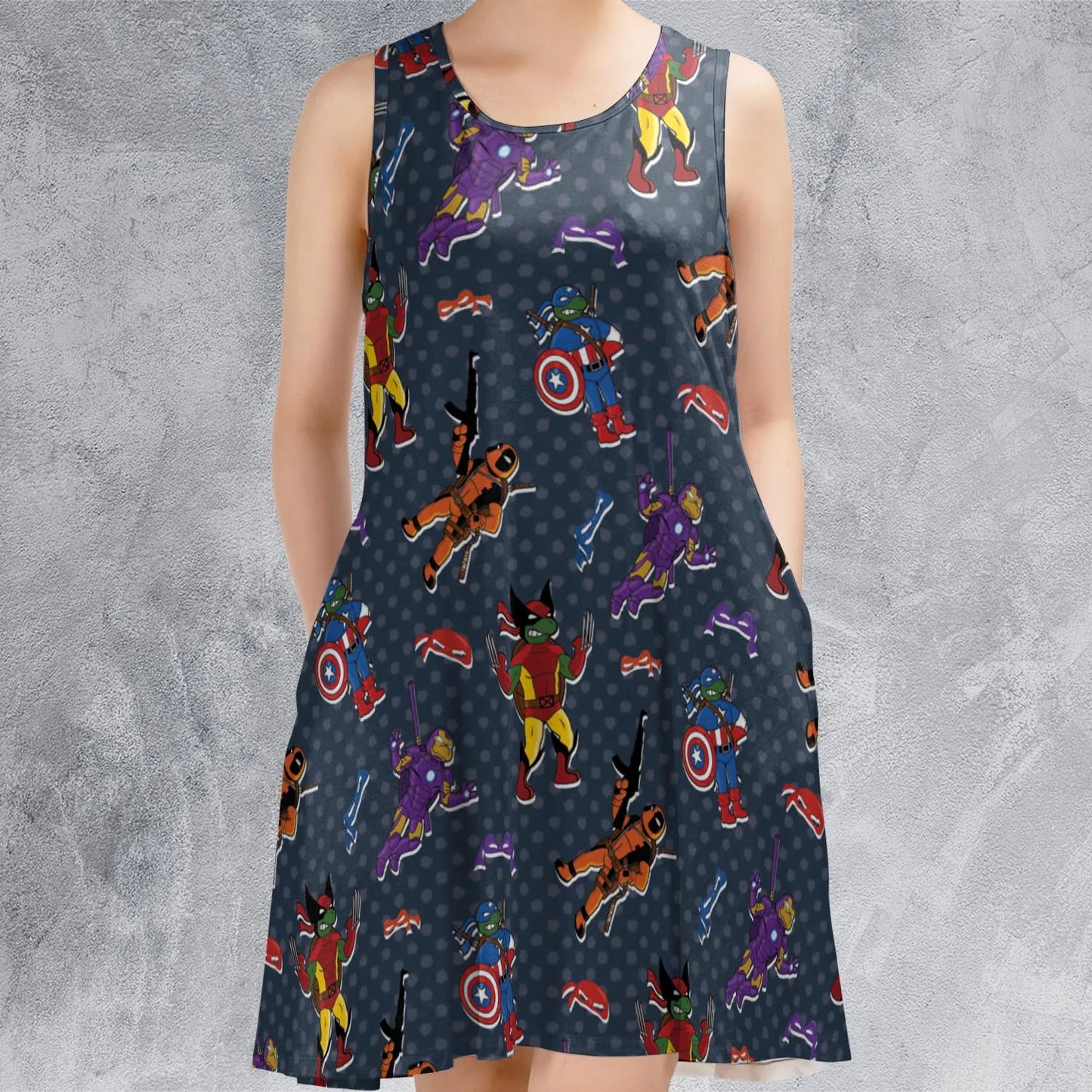 Sleeveless Dress - AXHKNX8U