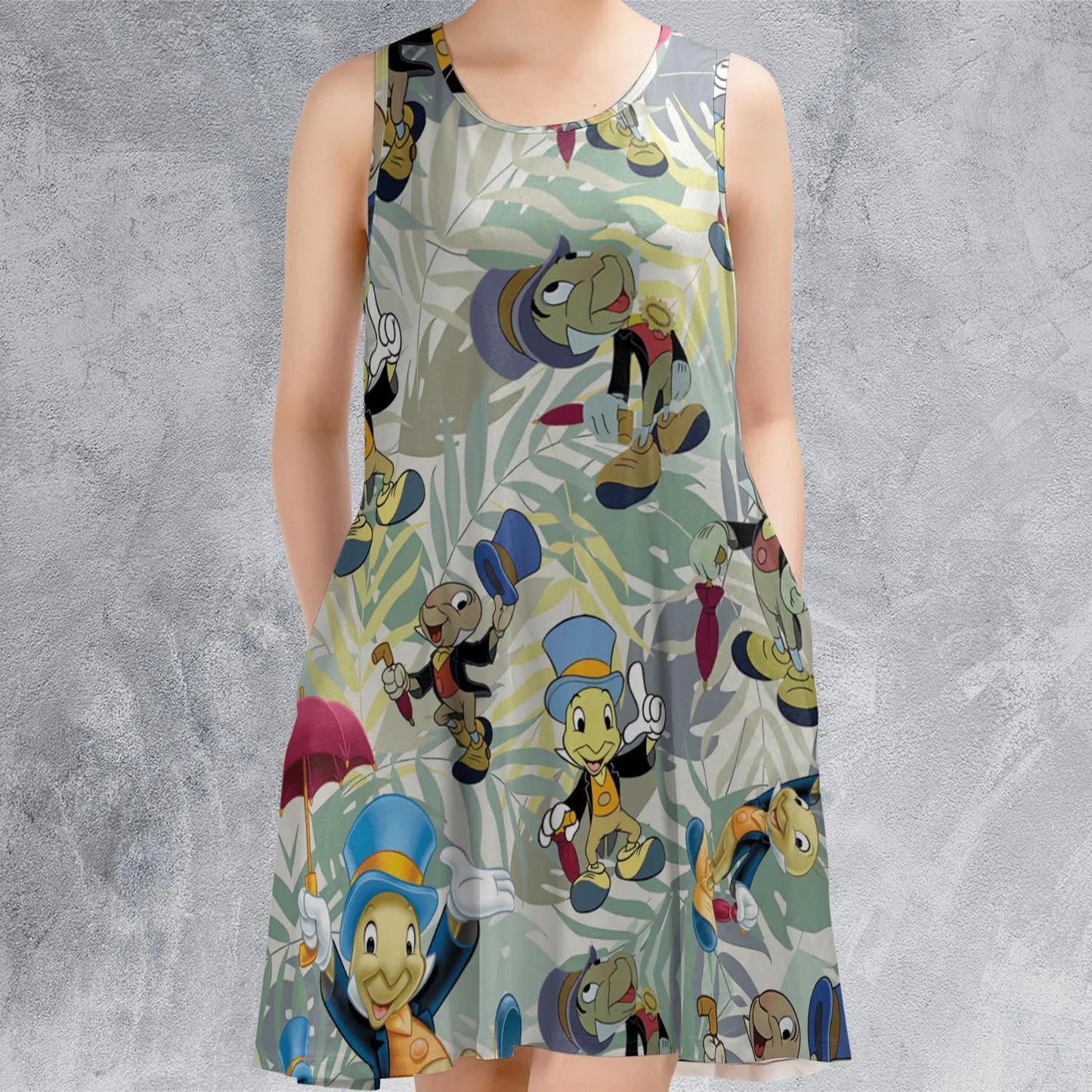 Sleeveless Dress - YU5D4JSF