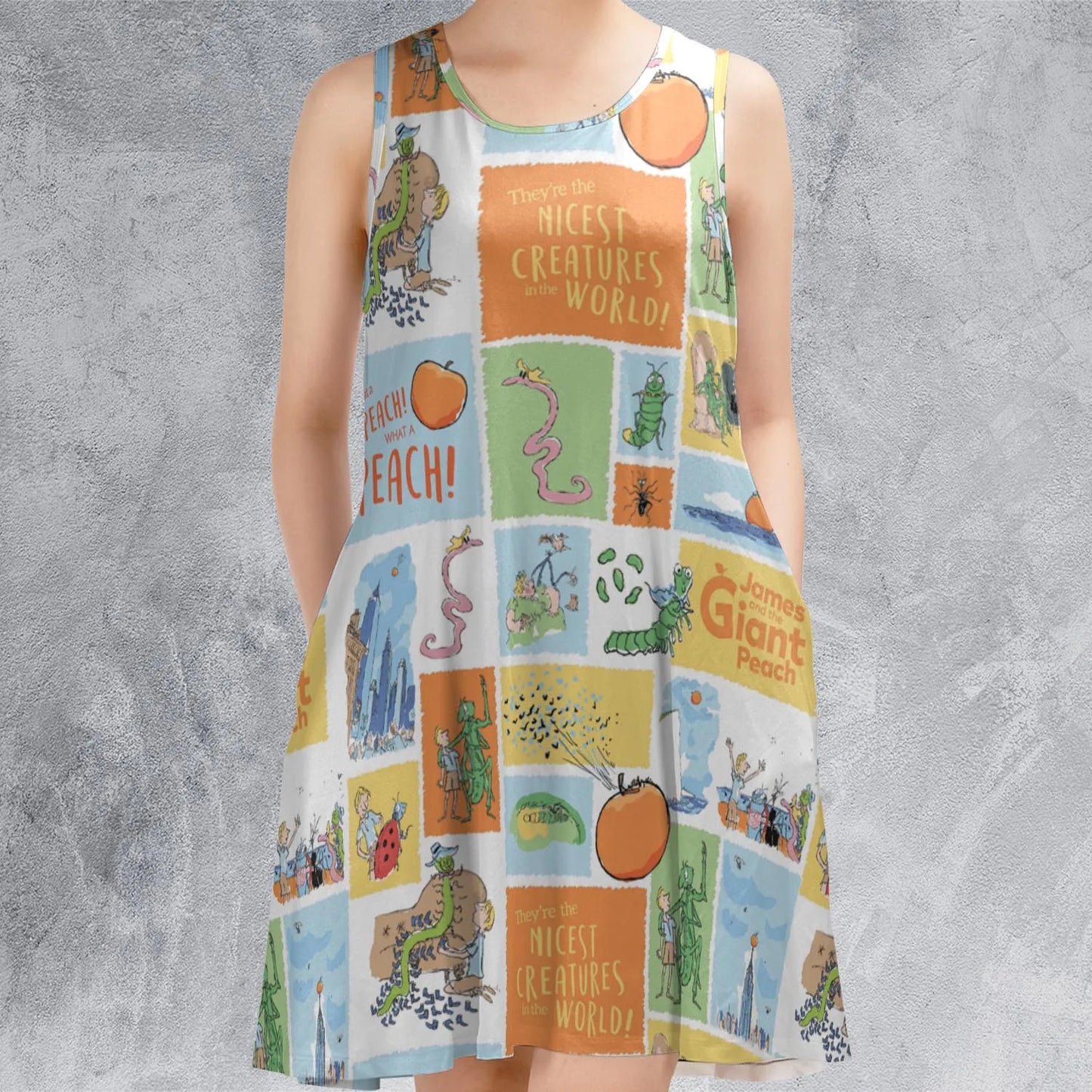 Sleeveless Dress - KCPYKNXB