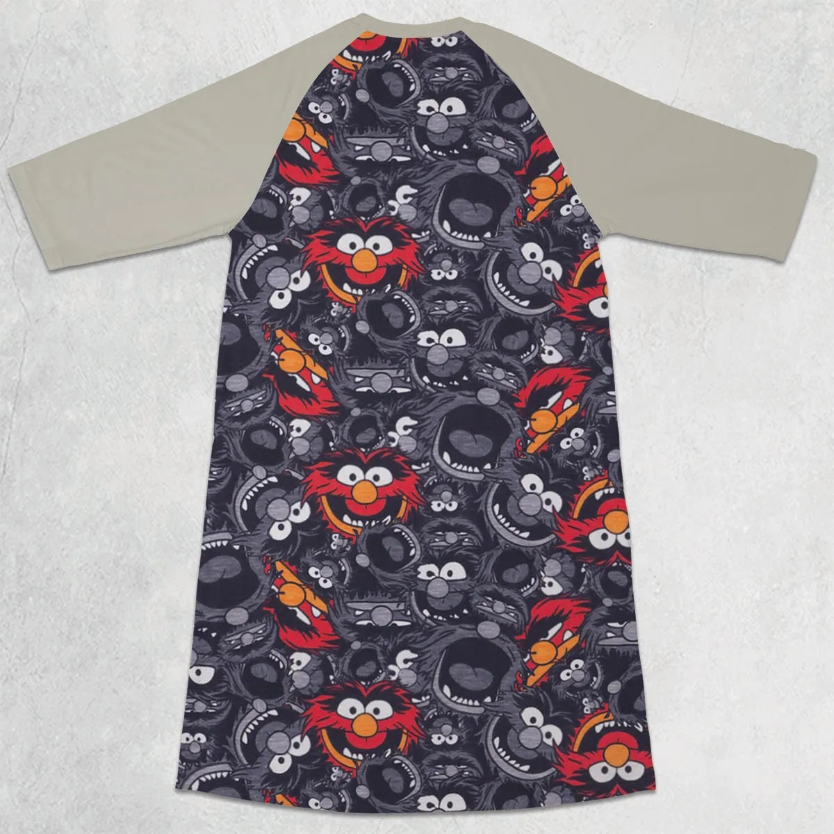 3/4 Sleeve Raglan Dress - 7VSE2VQK