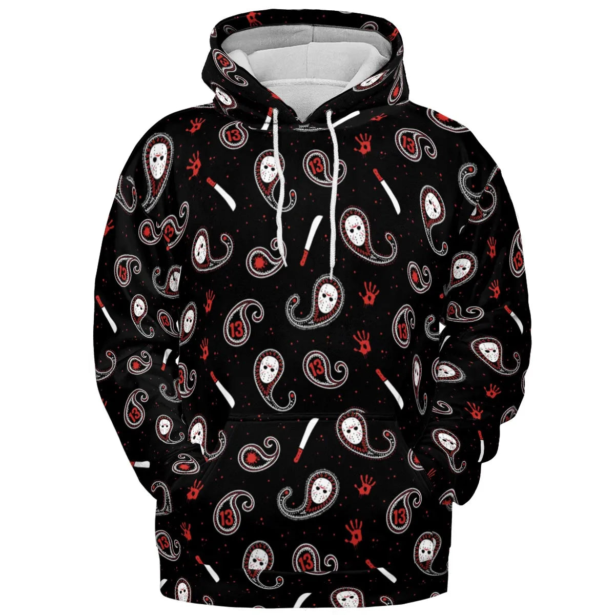 All-over Print Hoodie - 7HK9L87G