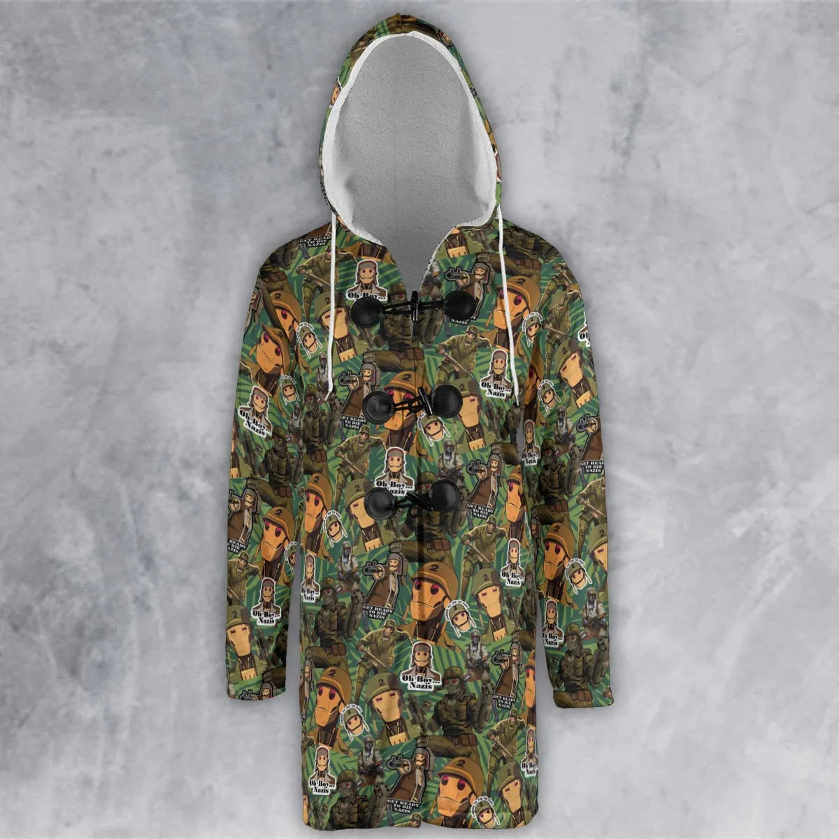 Hooded Cloak Coat - NCTRJAH4