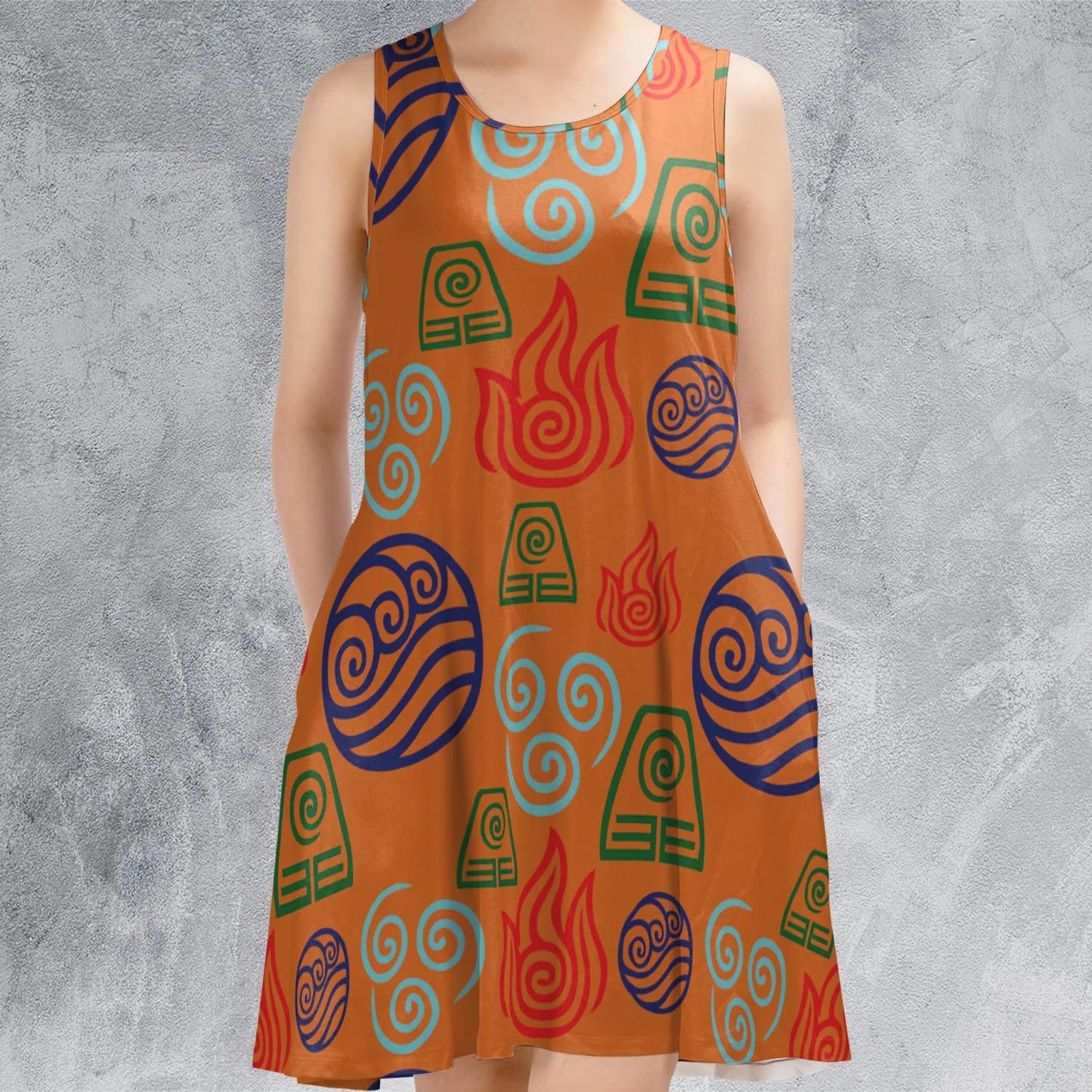 Sleeveless Dress - AEUD7KUL