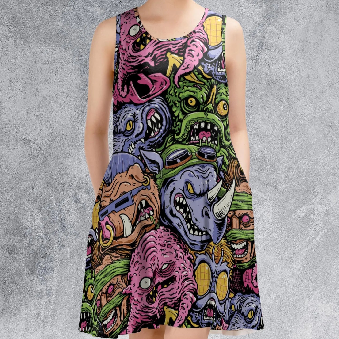 Sleeveless Dress - A6WVQVRD