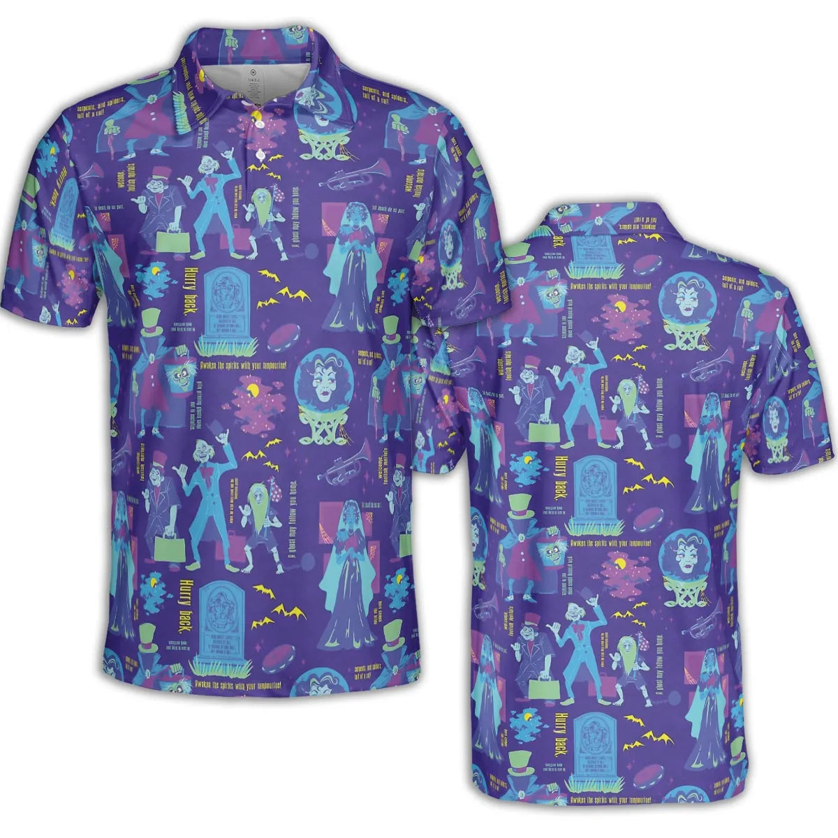 AOP Men/Women Polo Shirt - T5WUTWMS