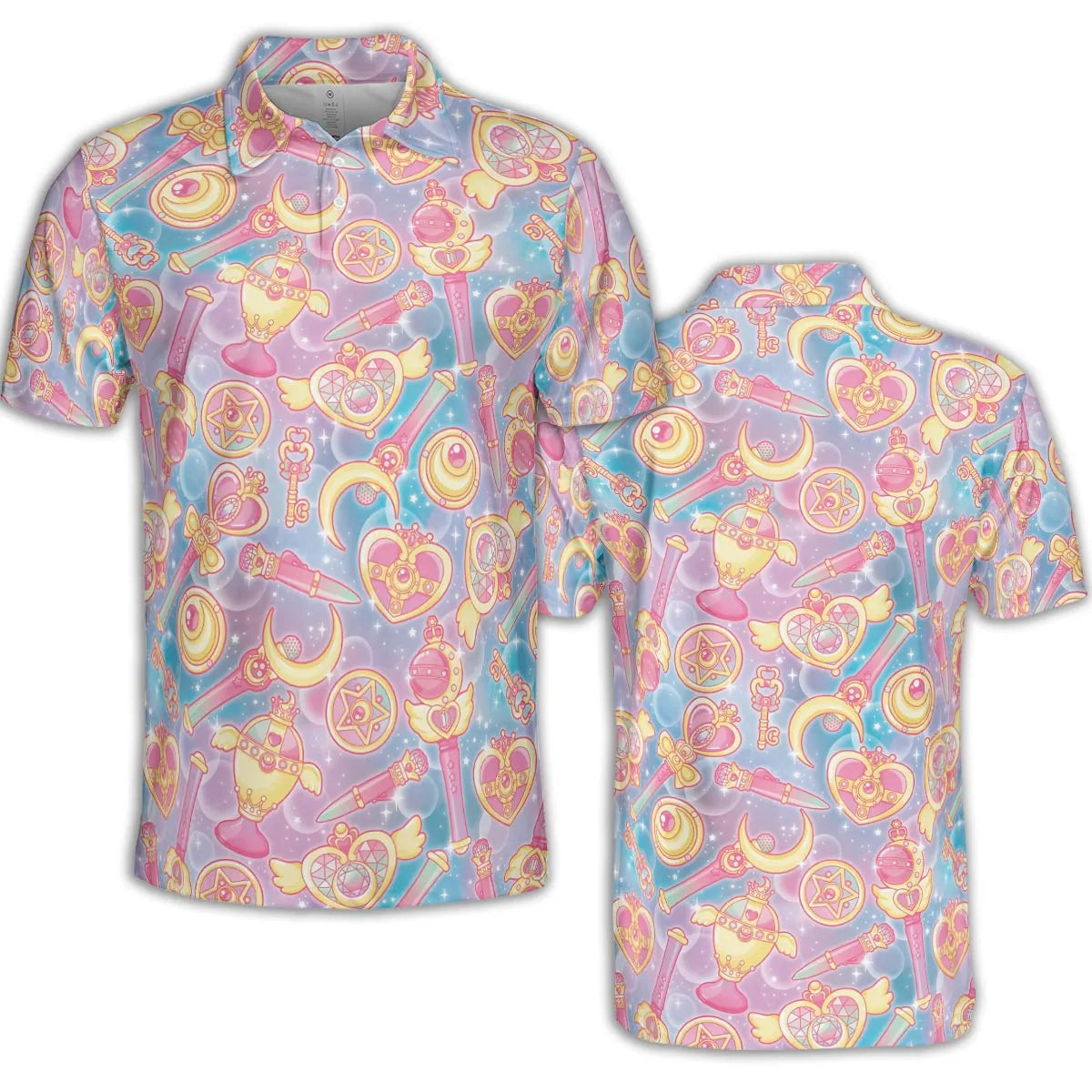 AOP Men/Women Polo Shirt - QTL1ZVTM