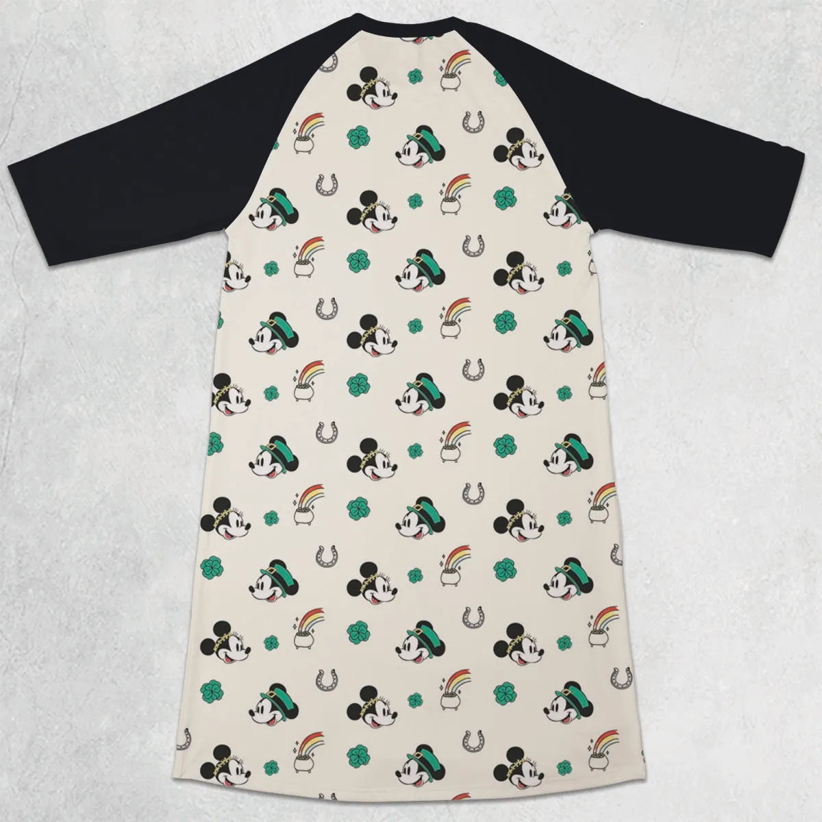 3/4 Sleeve Raglan Dress - RX4NX4UA