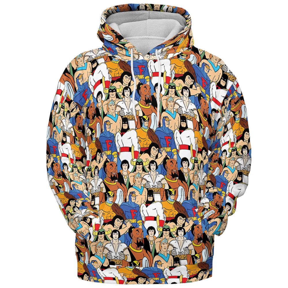 All-over Print Hoodie - S7HJELMC -  - 2