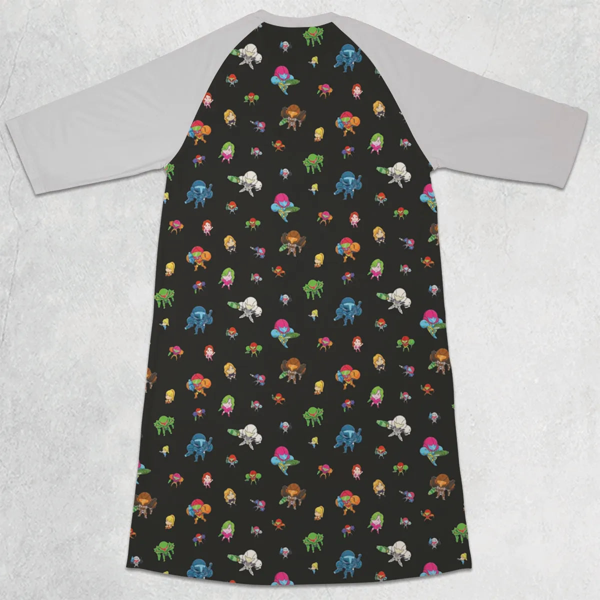 3/4 Sleeve Raglan Dress - UYTMW7NL