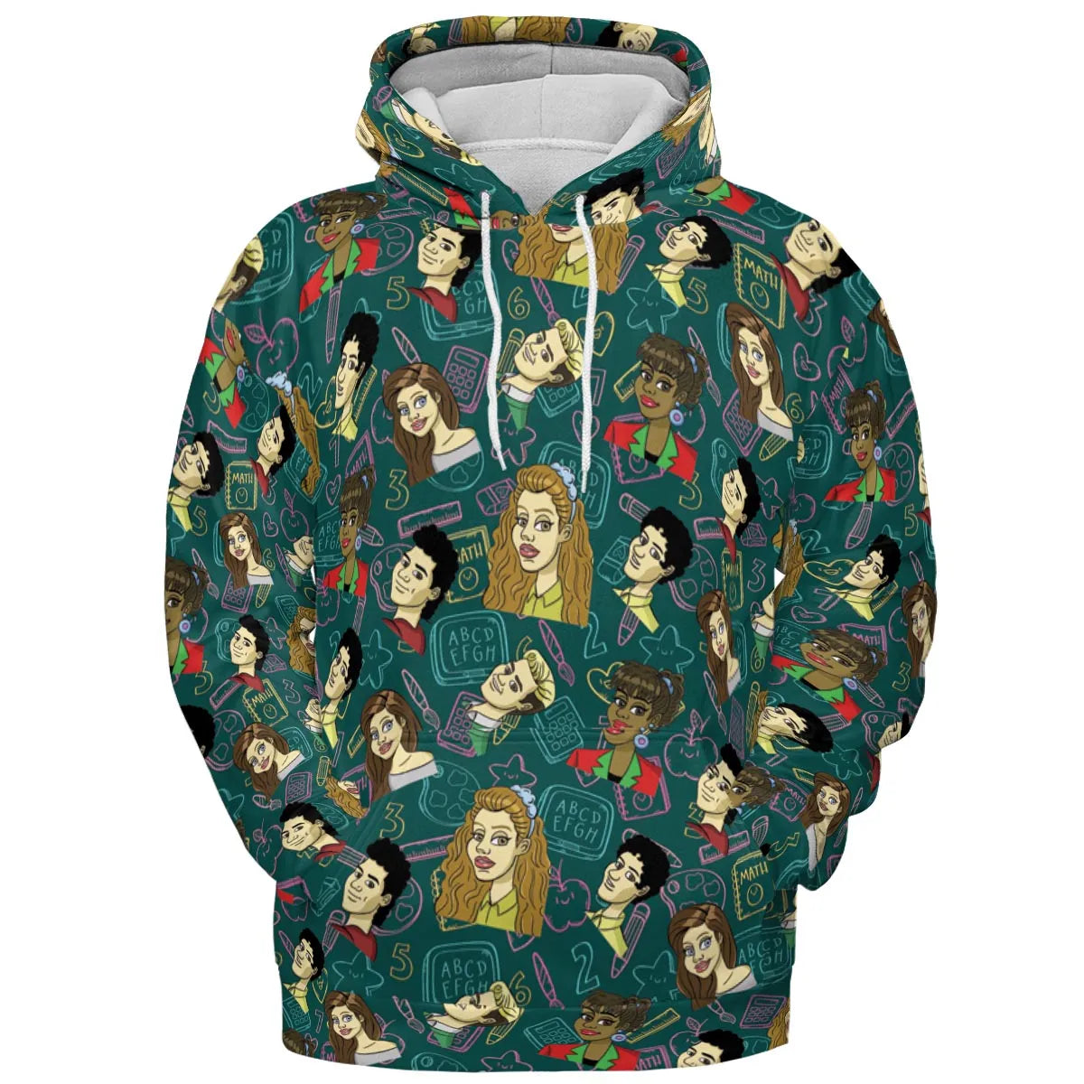 All-over Print Hoodie - N7ZJ83P7