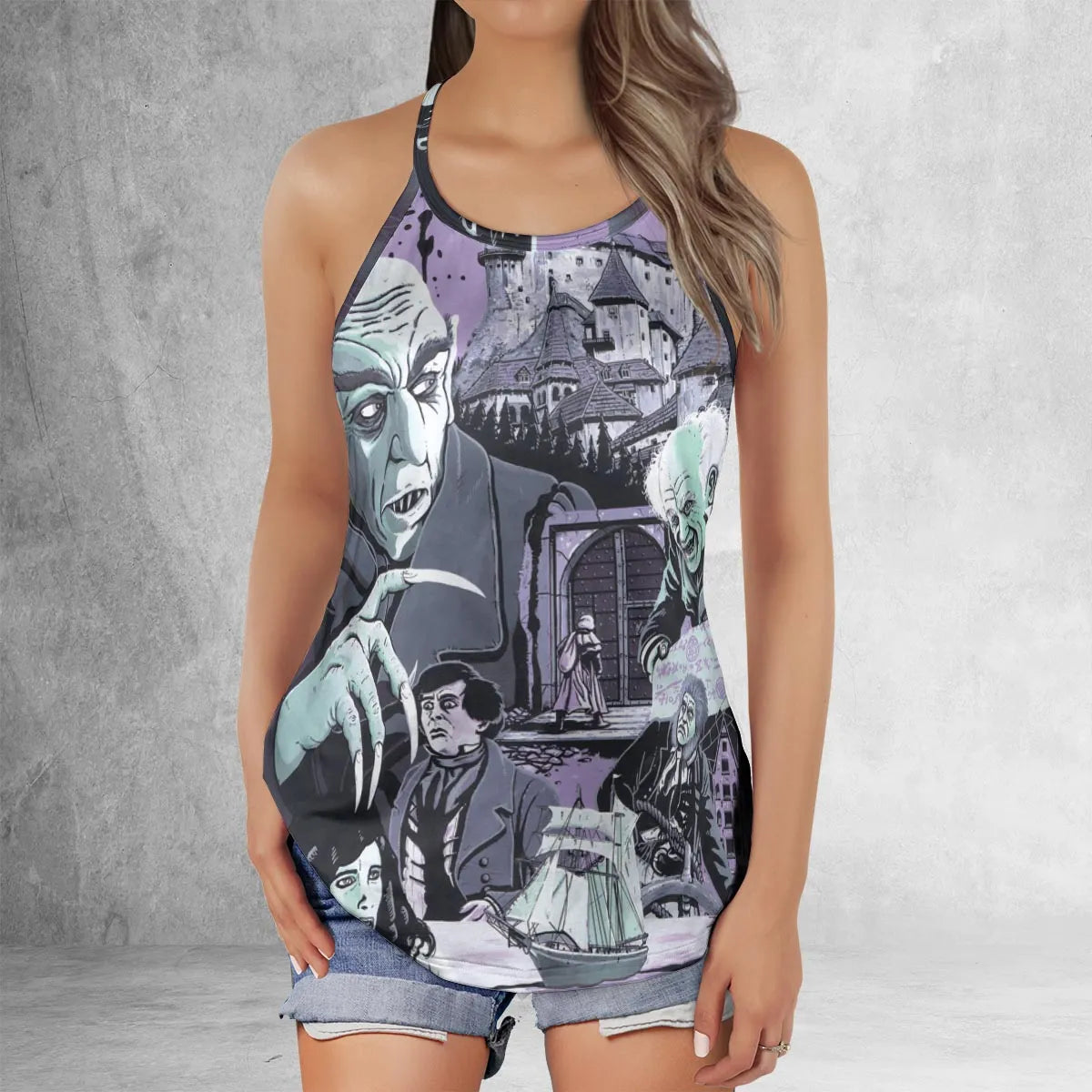 Criss Cross Tank Top - ZTGBTUX3
