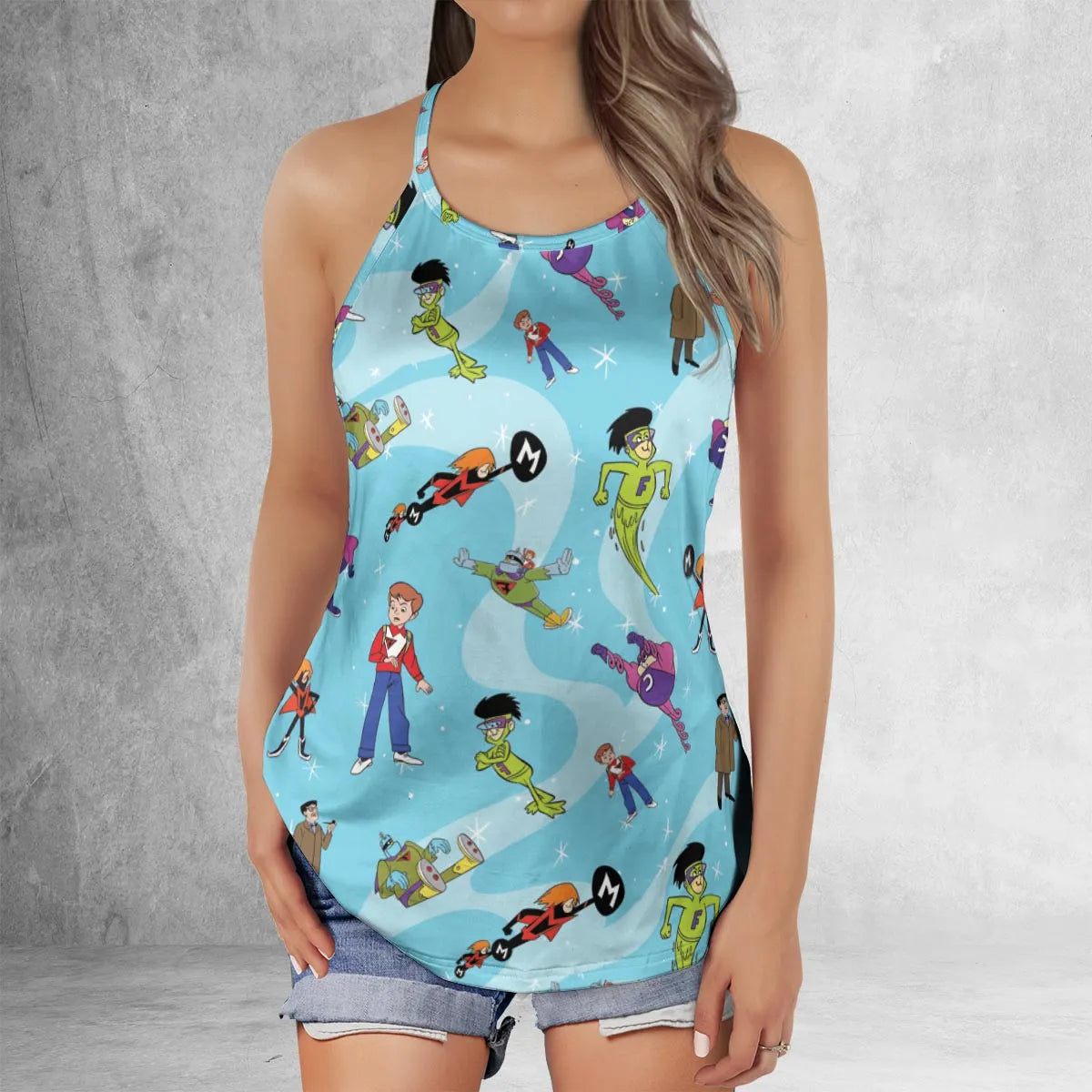 Criss Cross Tank Top - UWJSW2N6