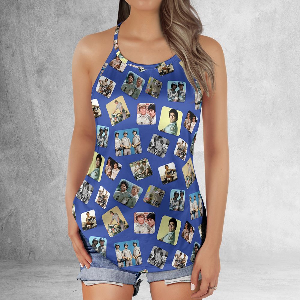 Criss Cross Tank Top - M4678MAD -  - 2
