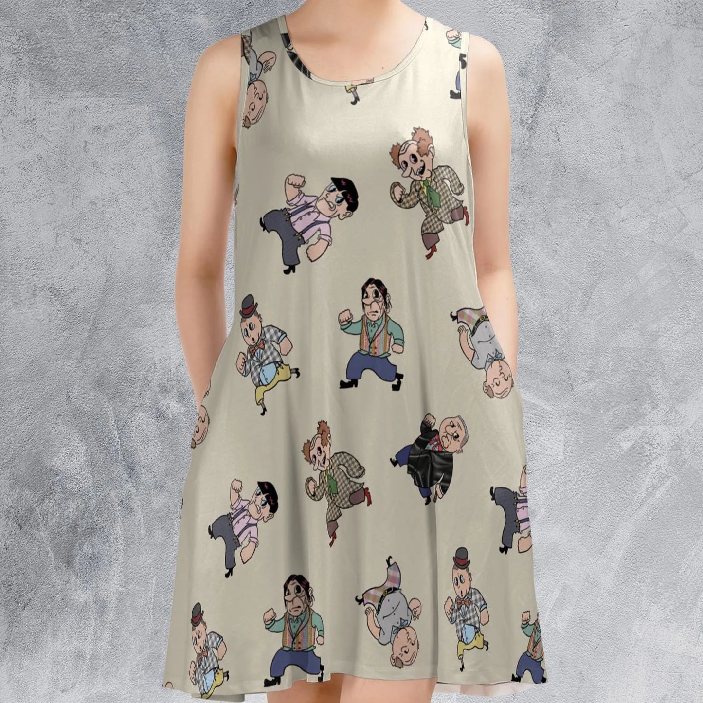 Sleeveless Dress - EL14GBK9