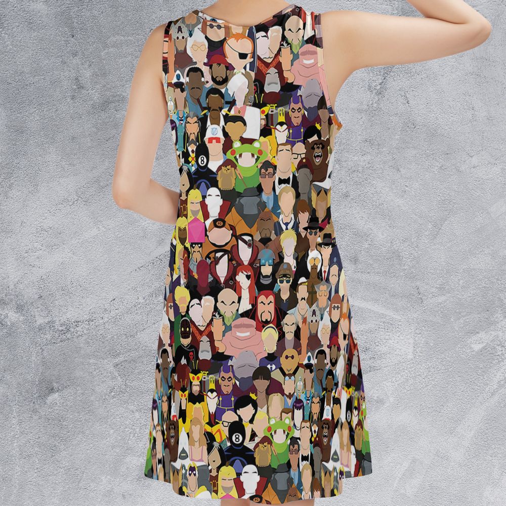 Sleeveless Dress - MK8T57U1 -  - 2