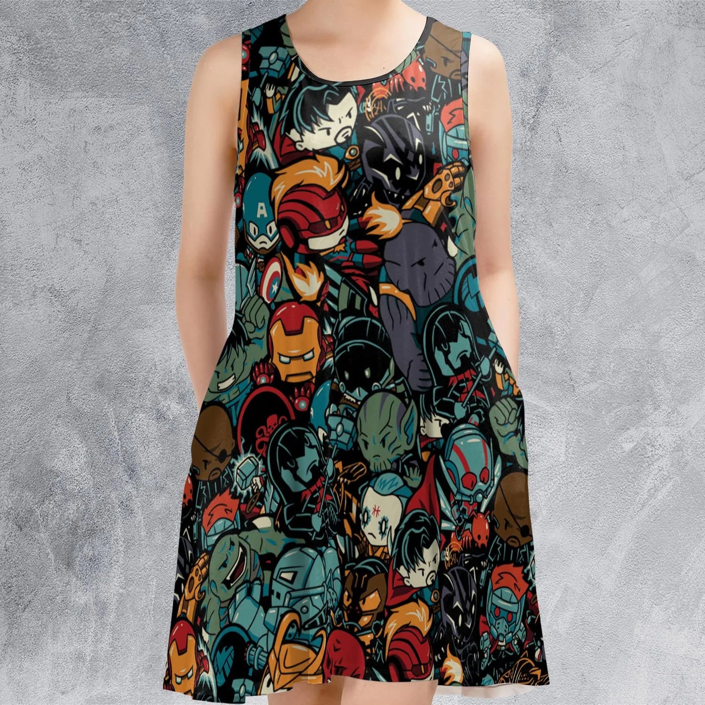 Sleeveless Dress - FVYYB174