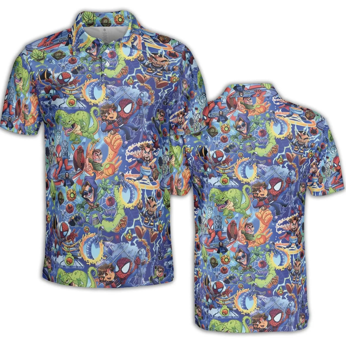 AOP Men/Women Polo Shirt - 85UYYVWT