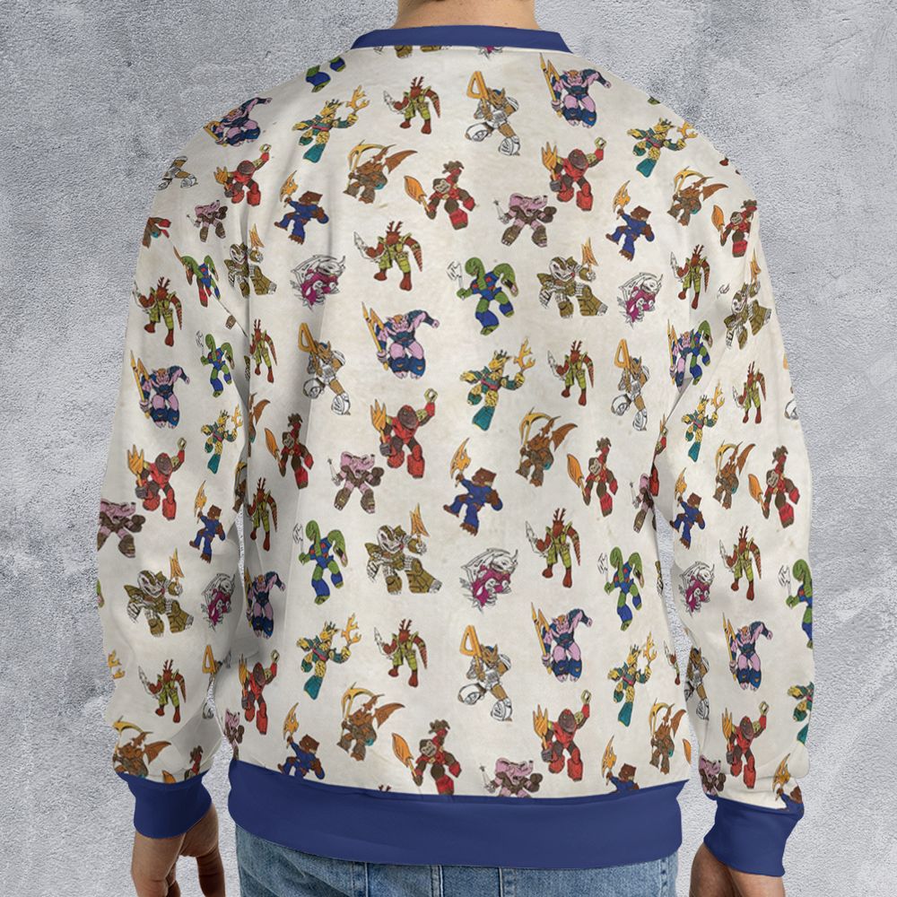 All-over Print Sweatshirt - 8W4FE9GT -  - 2