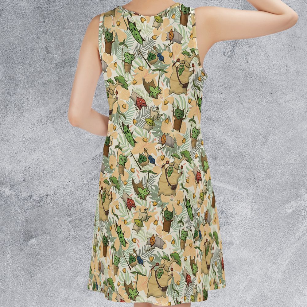 Sleeveless Dress - CB5613WT -  - 2