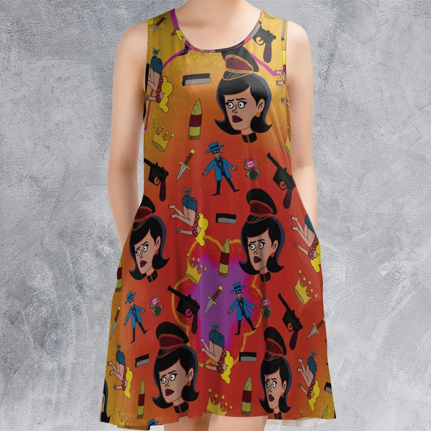 Sleeveless Dress - JUFE551F
