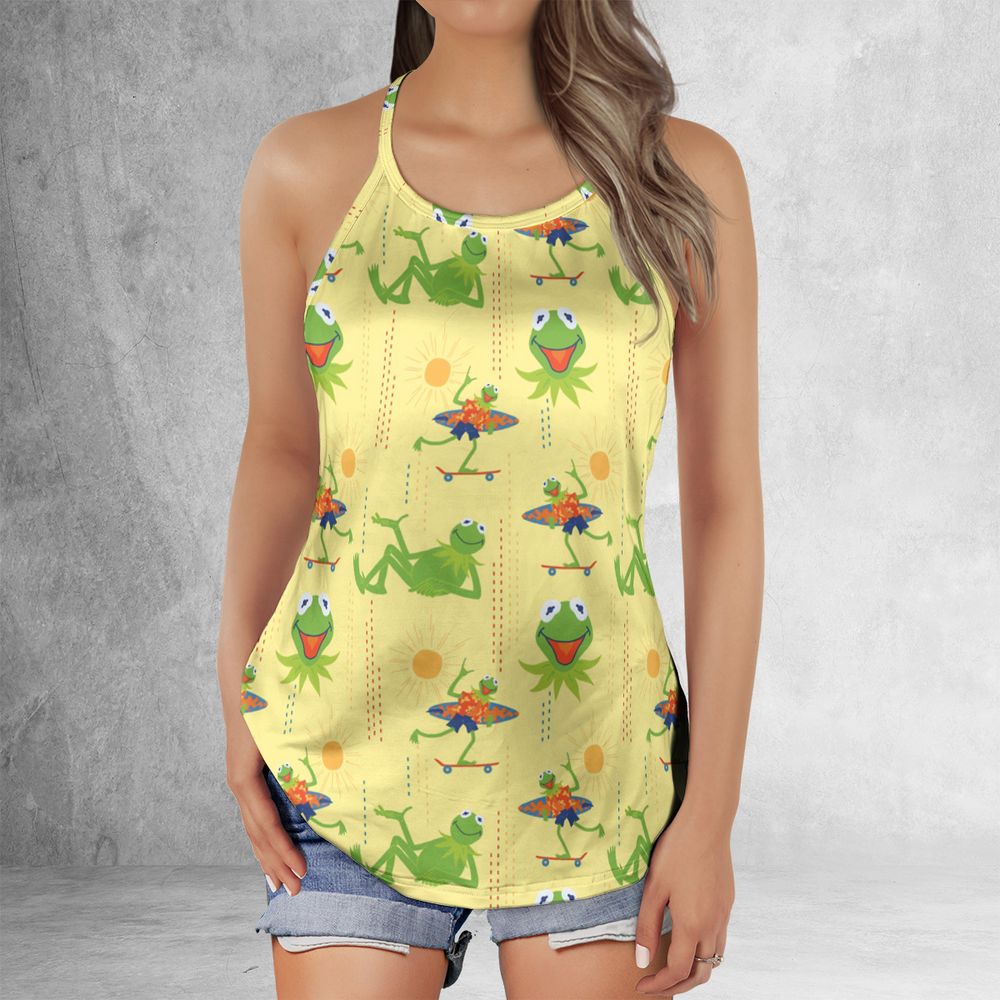 Criss Cross Tank Top - BAF58BKK -  - 2