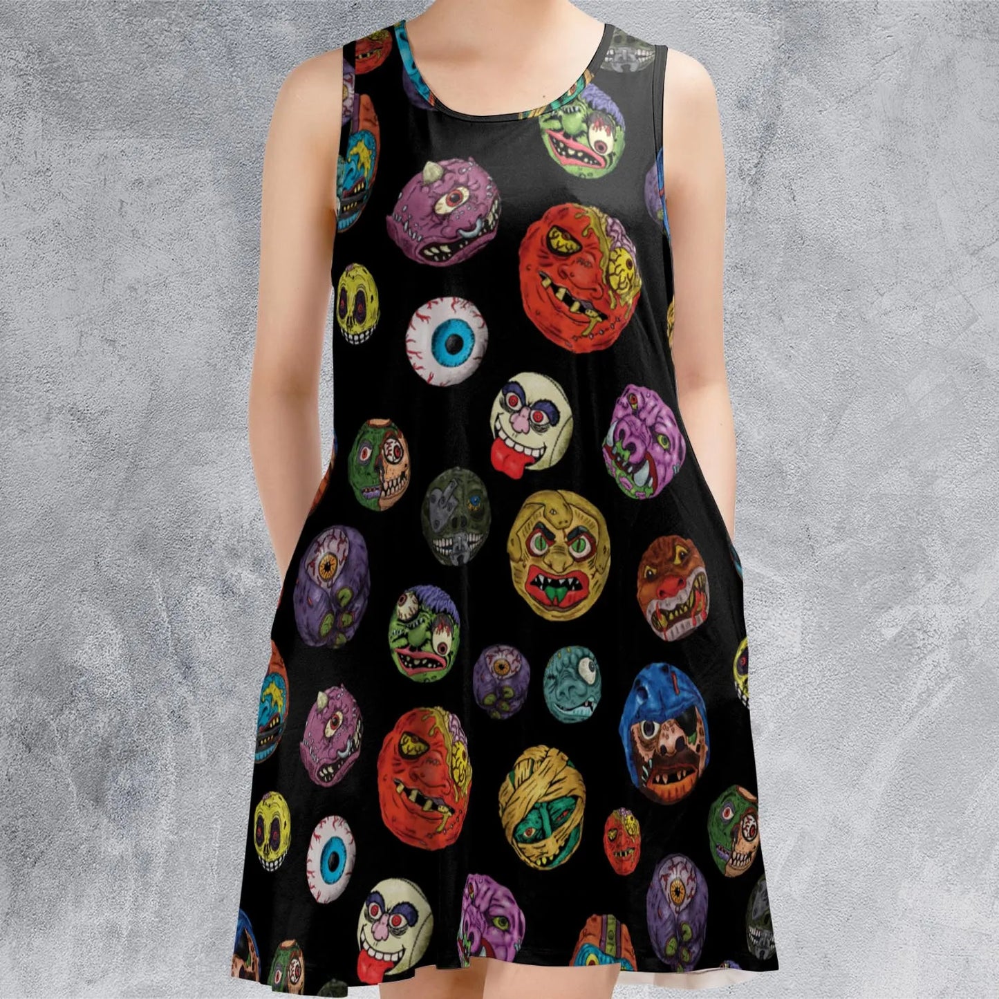 Sleeveless Dress - XF73RYGH