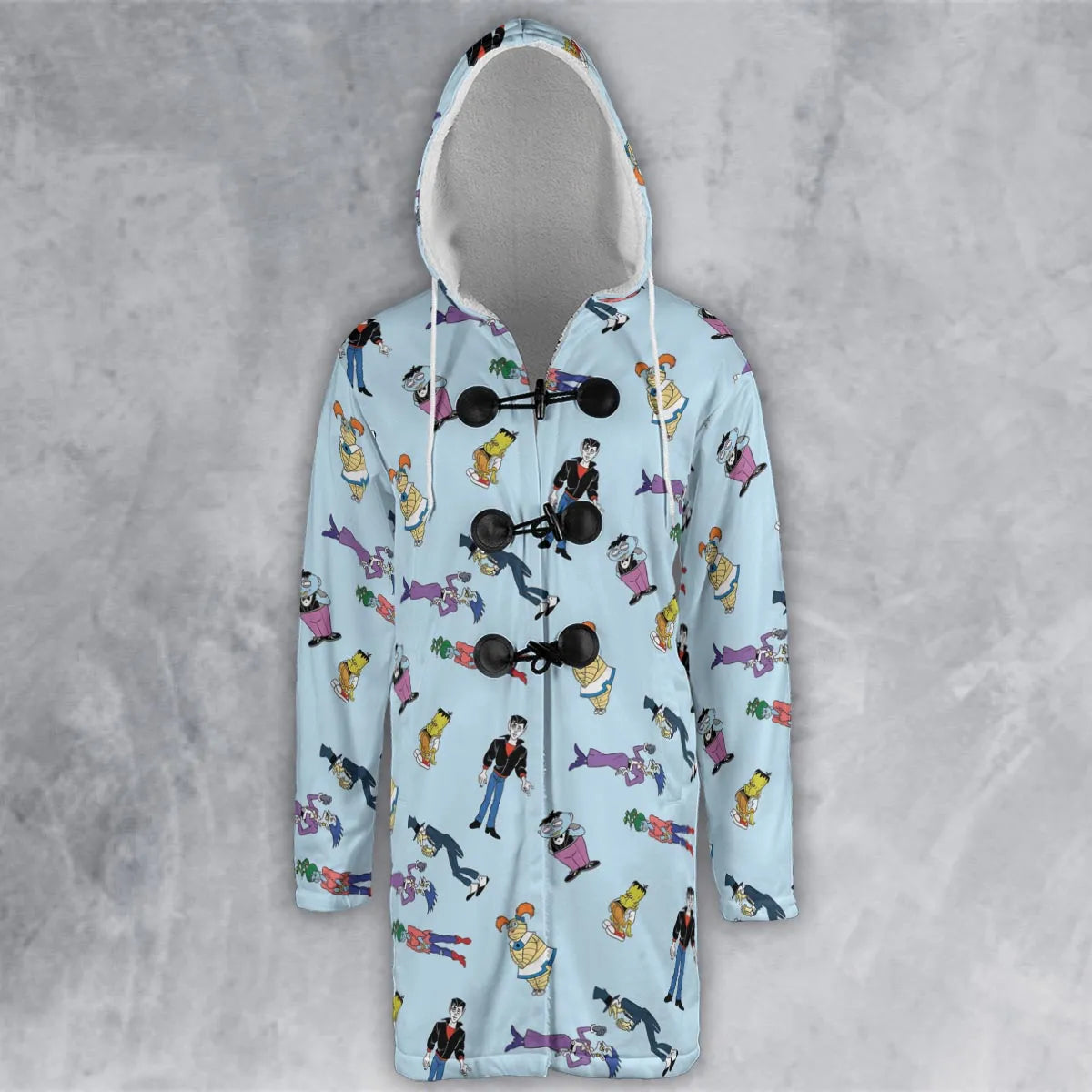 Hooded Cloak Coat - 7GWJ3AH6