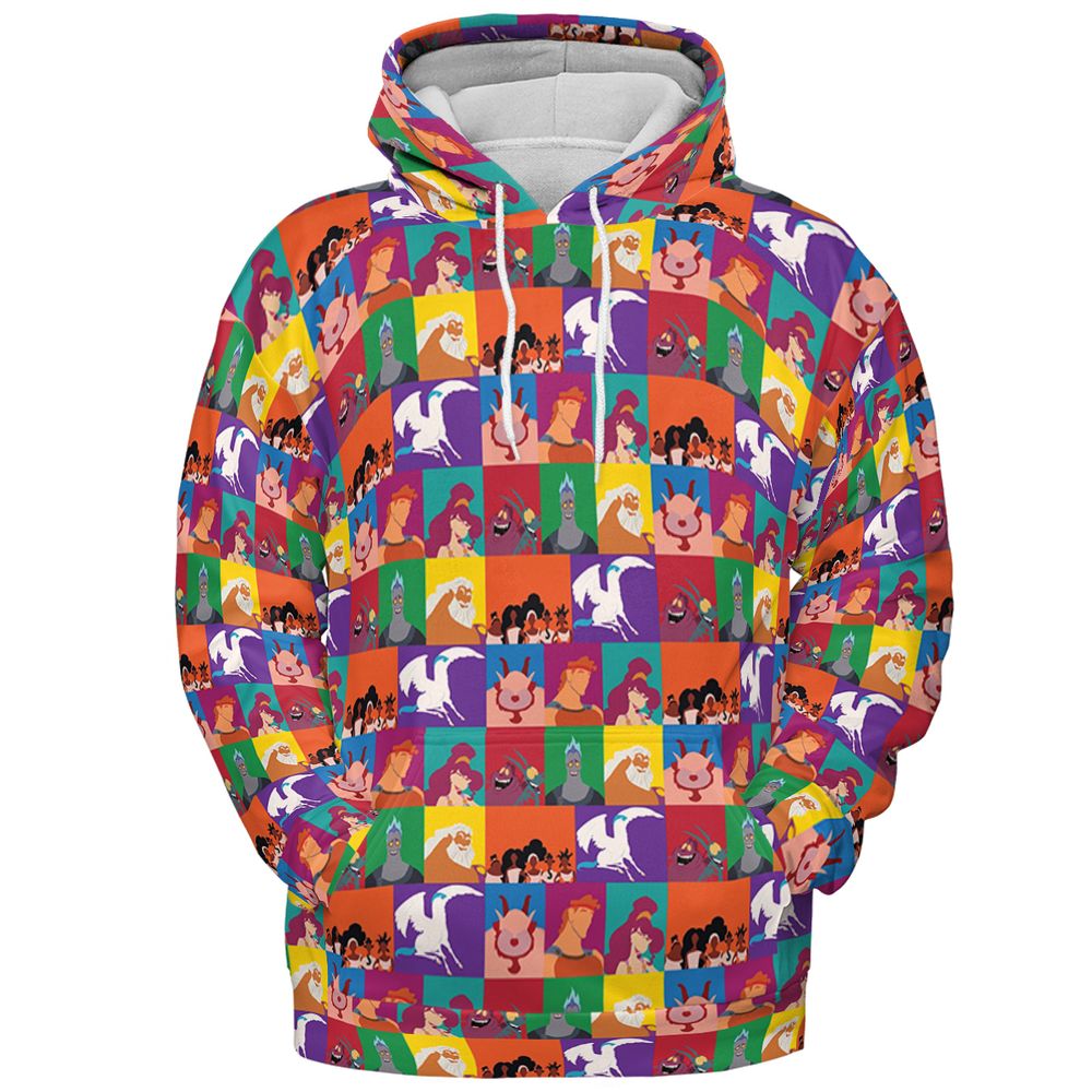All-over Print Hoodie - NMWQ56WB -  - 2