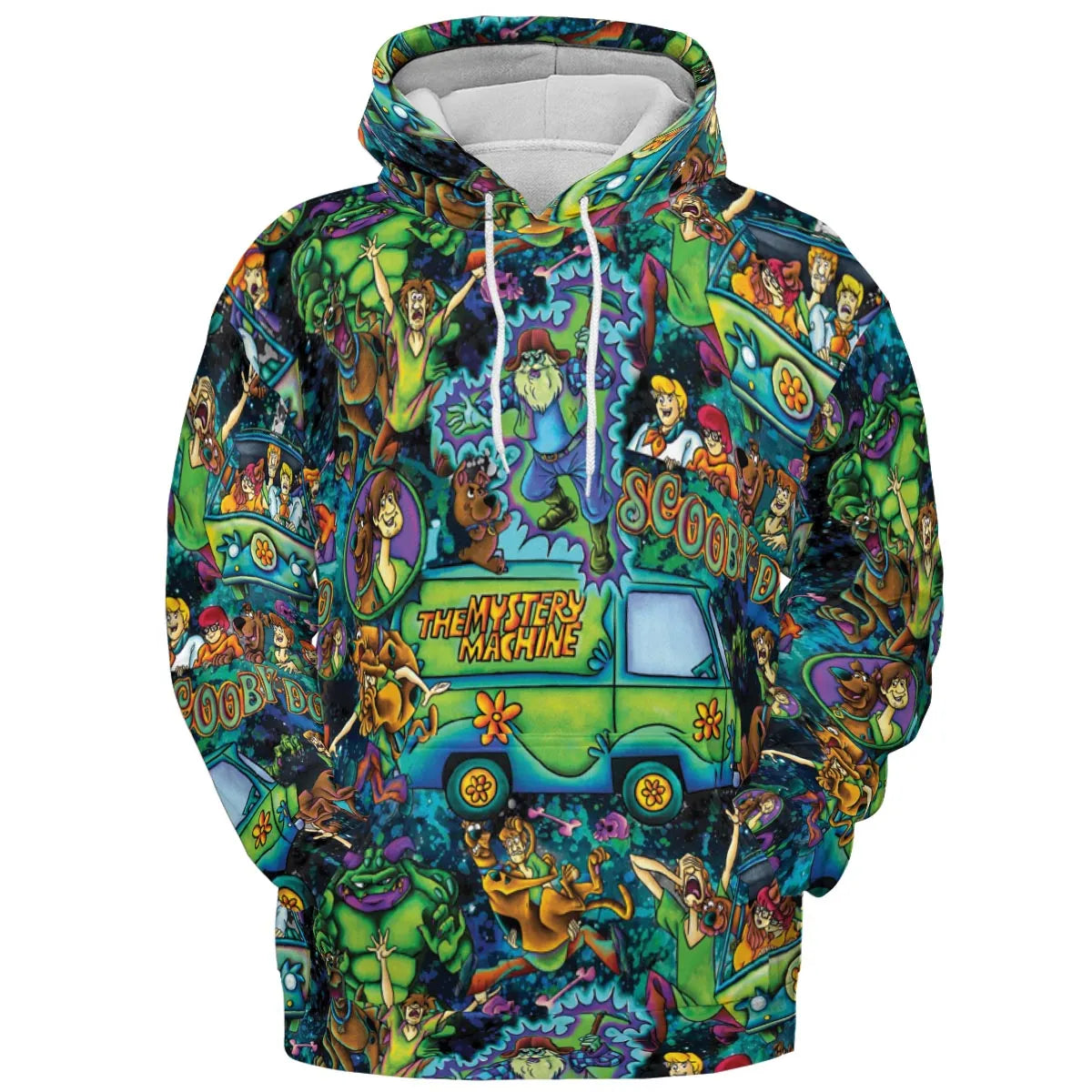 All-over Print Hoodie - AYV7HM6Z