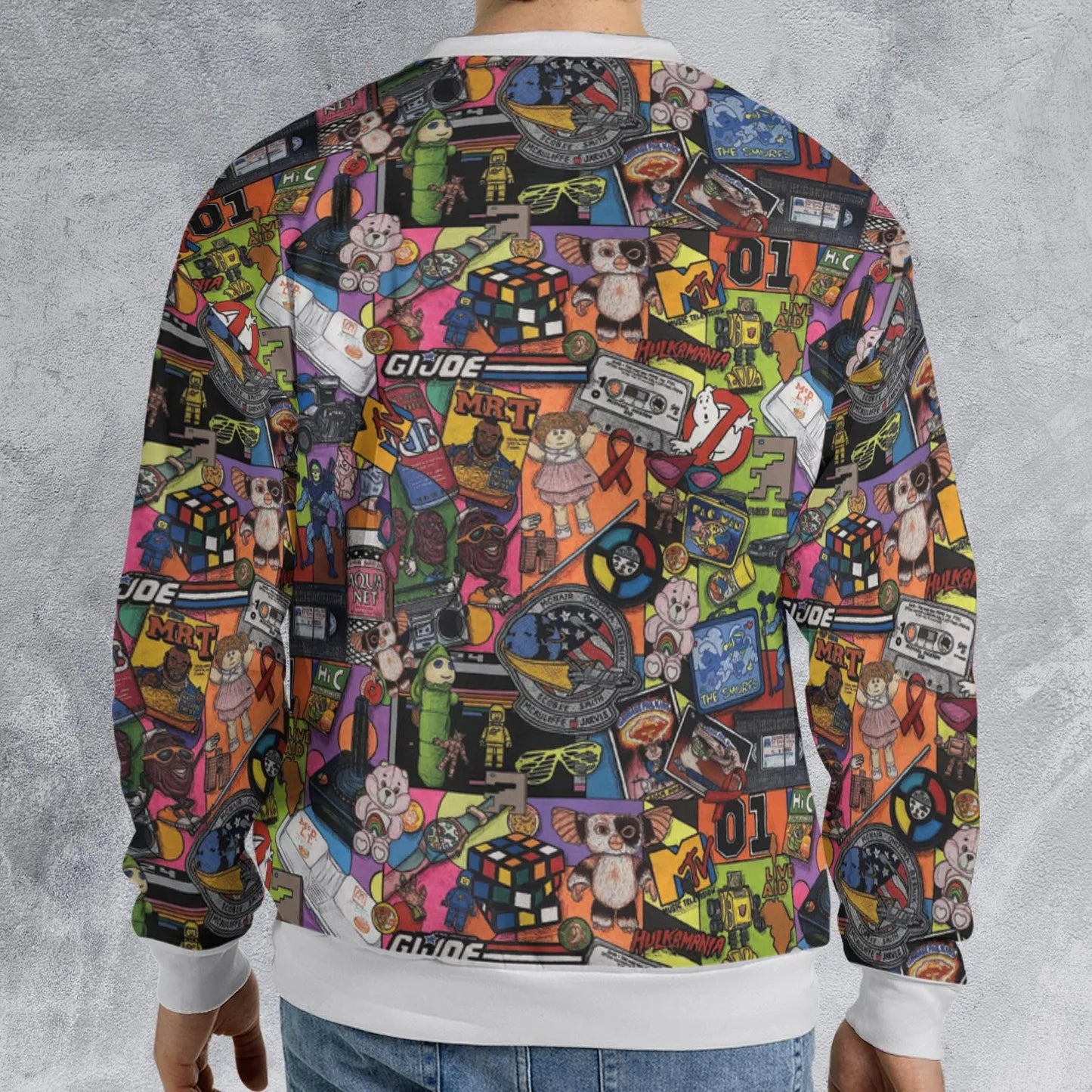All-over Print Sweatshirt - U9D6PK32