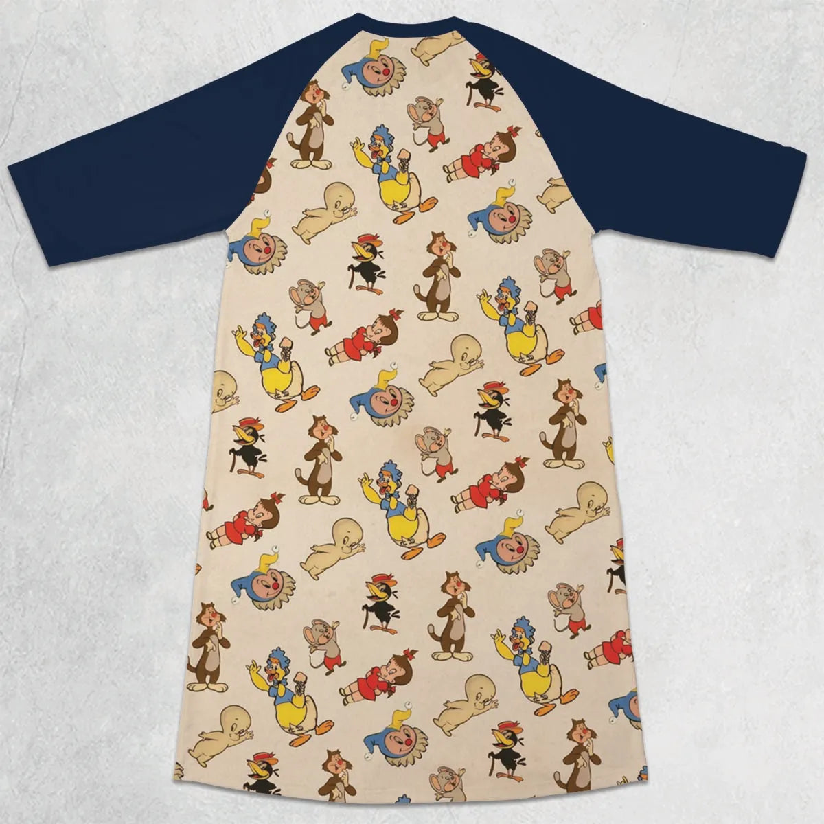 3/4 Sleeve Raglan Dress - Q5641AEW