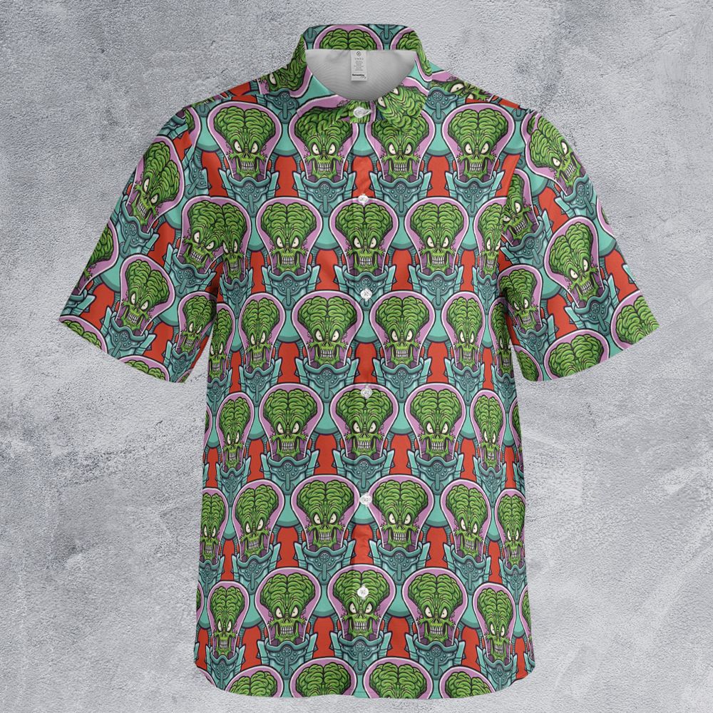 Retro Big-Brain Alien -  - 2