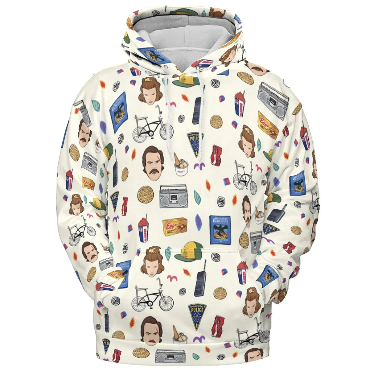 All-over Print Hoodie - FNSN42VQ