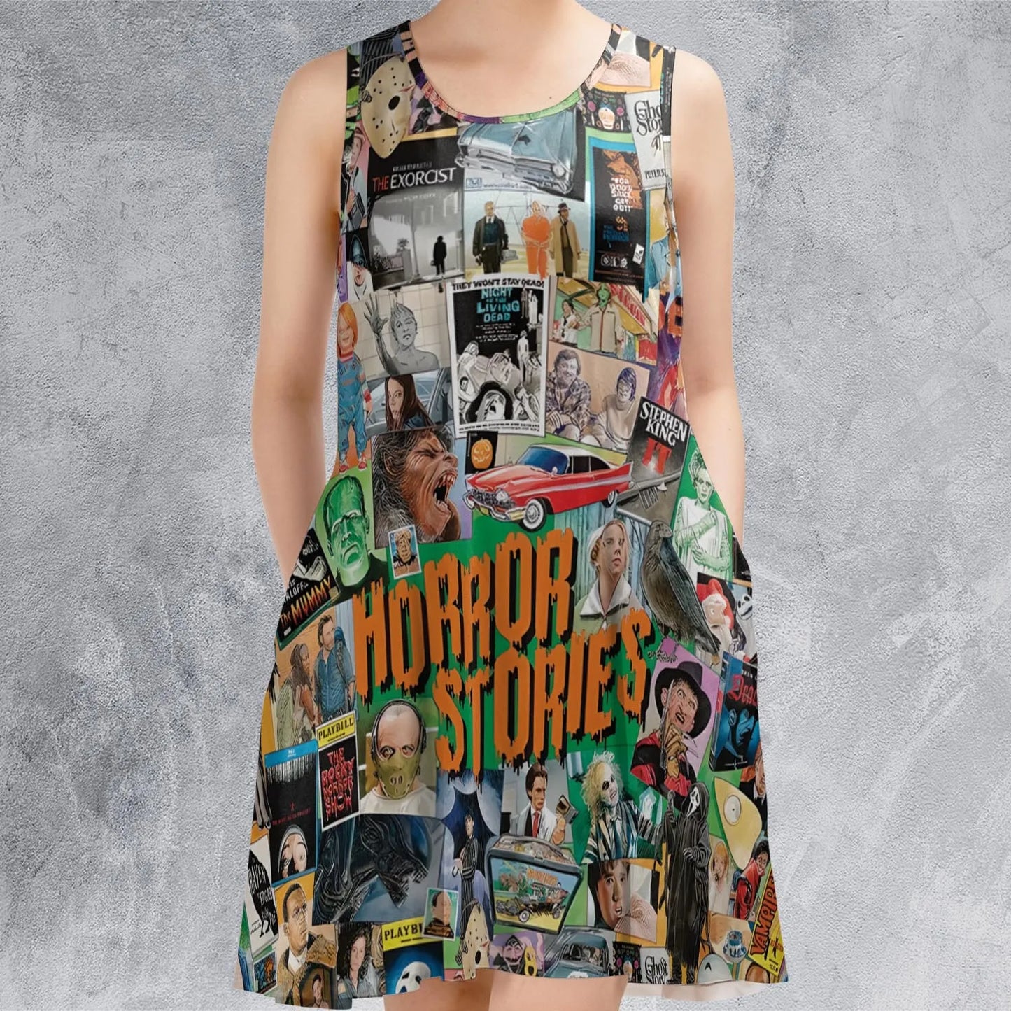 Sleeveless Dress - 6CP1WBQF