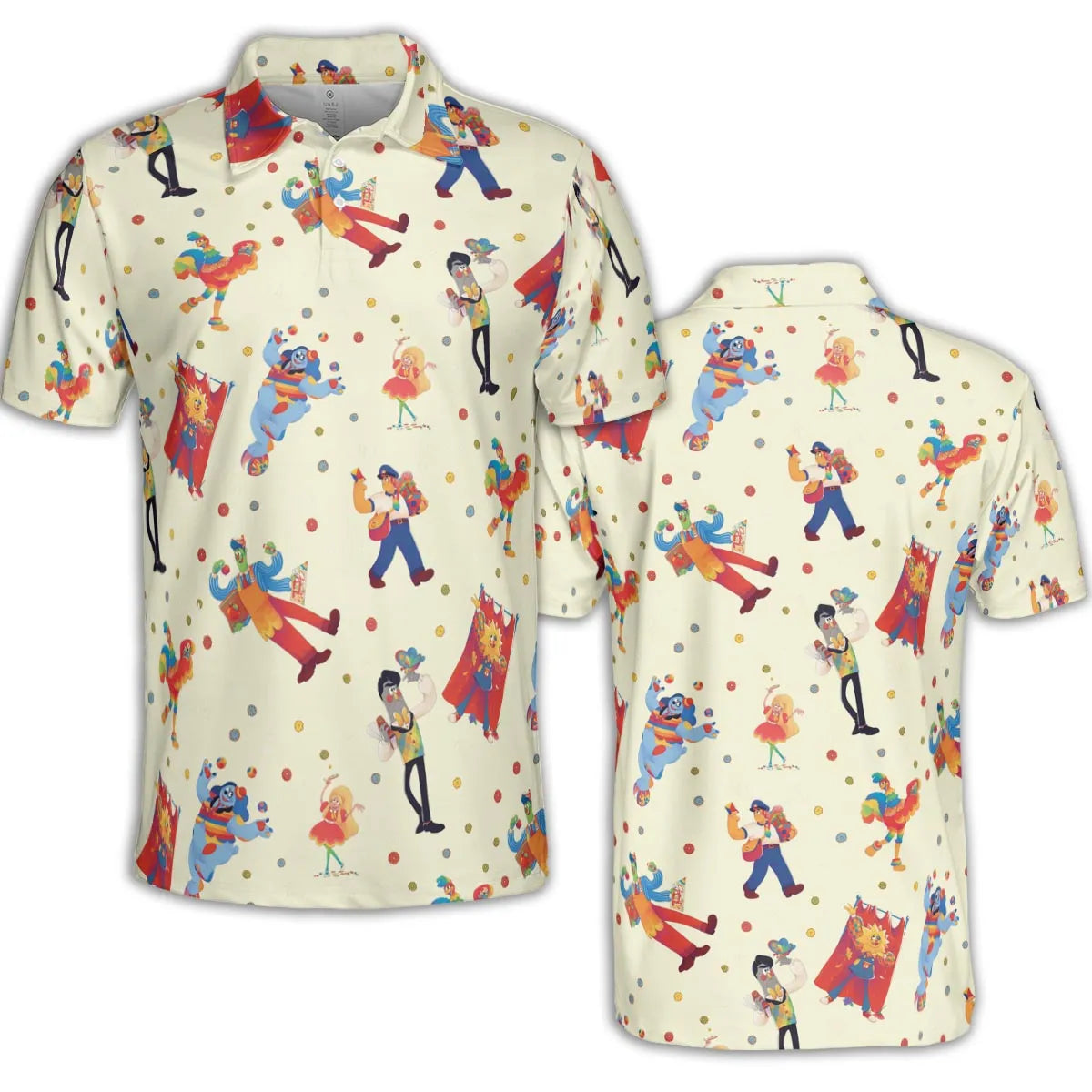AOP Men/Women Polo Shirt - YDDUX2H2