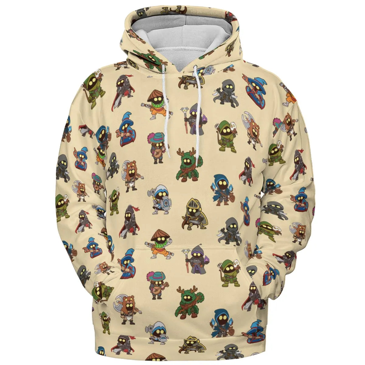 All-over Print Hoodie - 8ZVSQJQU