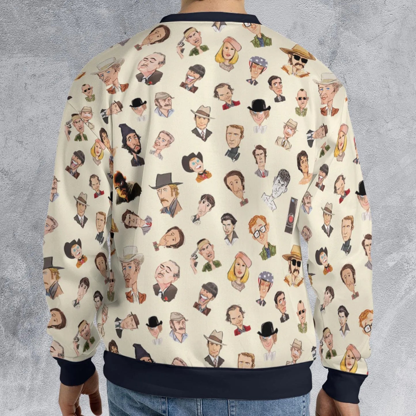 All-over Print Sweatshirt - TZRBJELQ