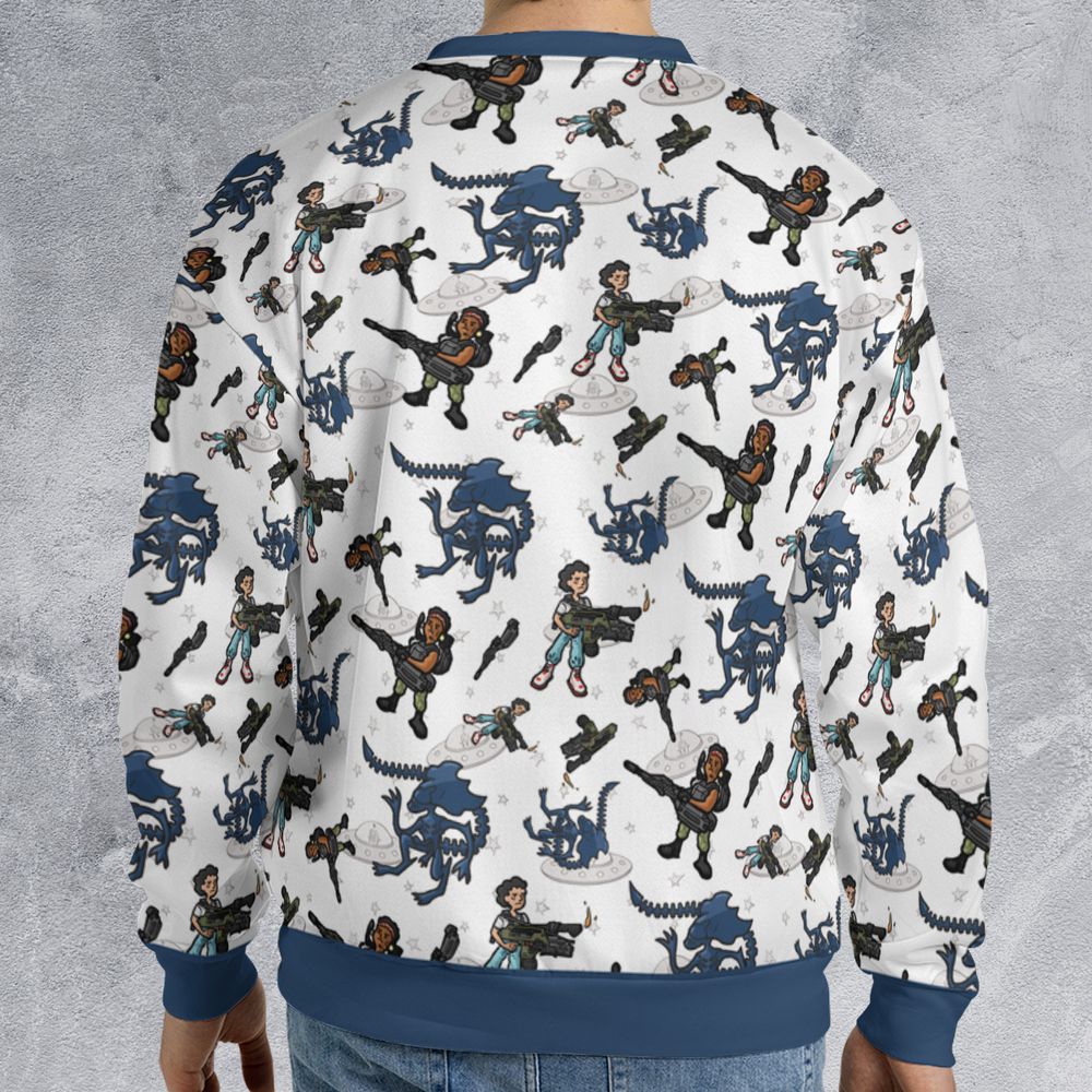 All-over Print Sweatshirt - WRZ8DLP6 -  - 2
