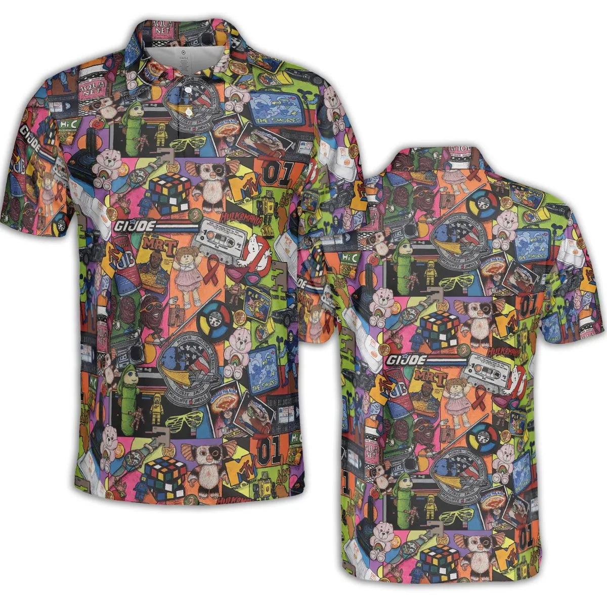 AOP Men/Women Polo Shirt - XQRWFCS3