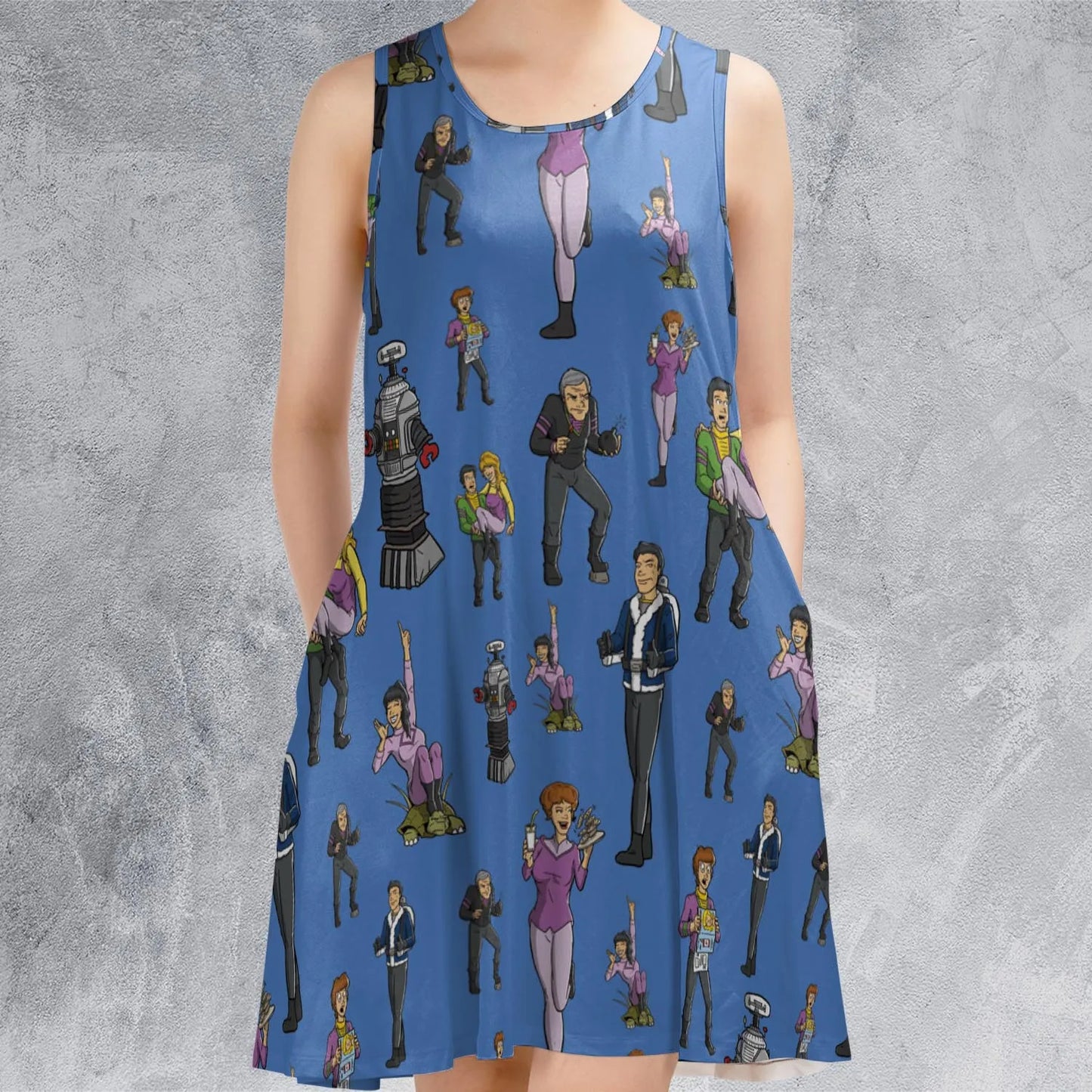 Sleeveless Dress - BTFYXHQN