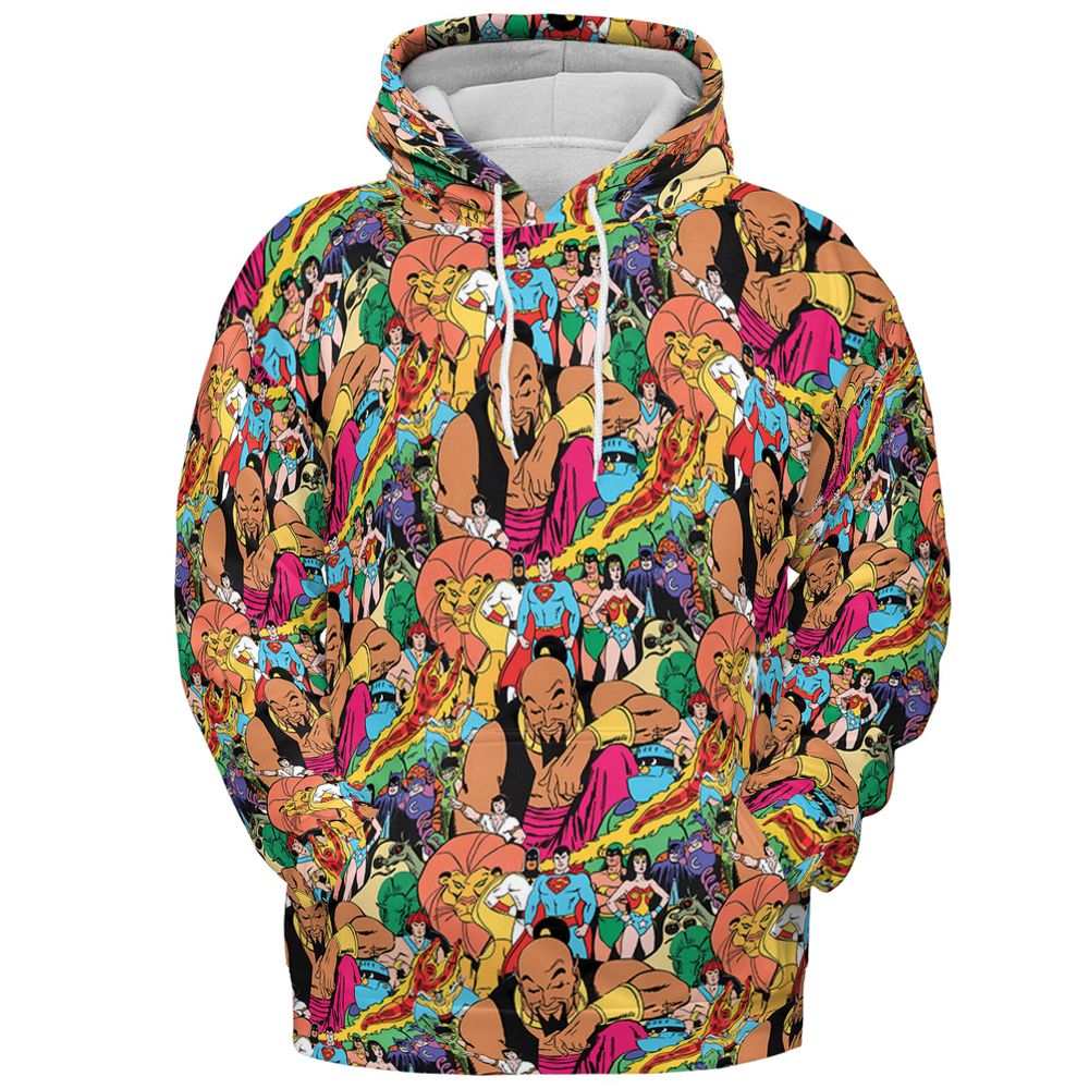 All-over Print Hoodie - GEY5FQ2Q -  - 2