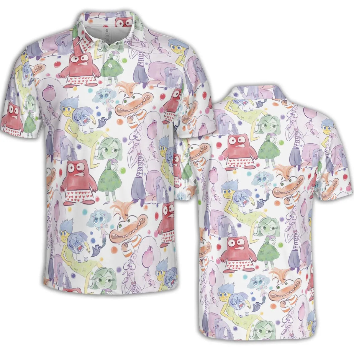 AOP Men/Women Polo Shirt - XLKU8QNP